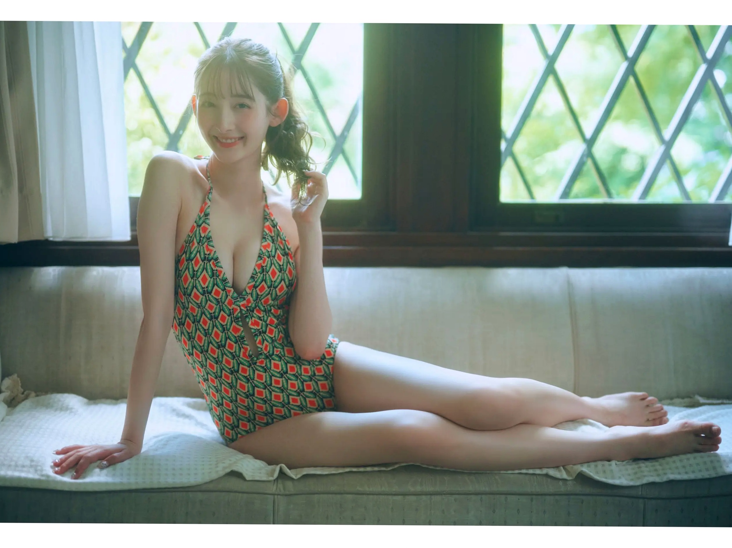 菜那セシル - 透き通った肢体 日系清纯私房性感泳装写真
