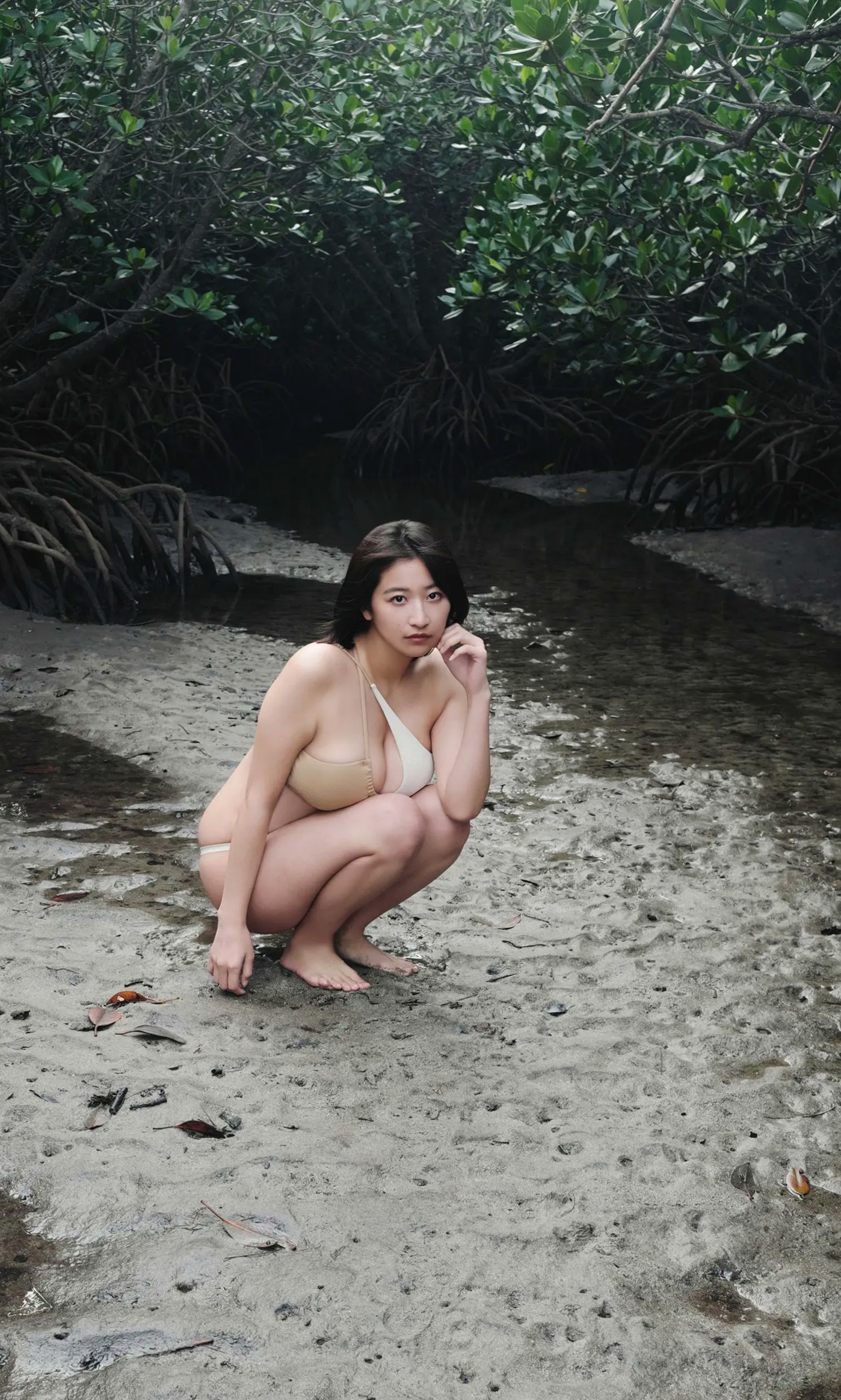榎原依那 - はなはな~、もう1回!日本性感女神比基尼浴室湿身诱惑写真