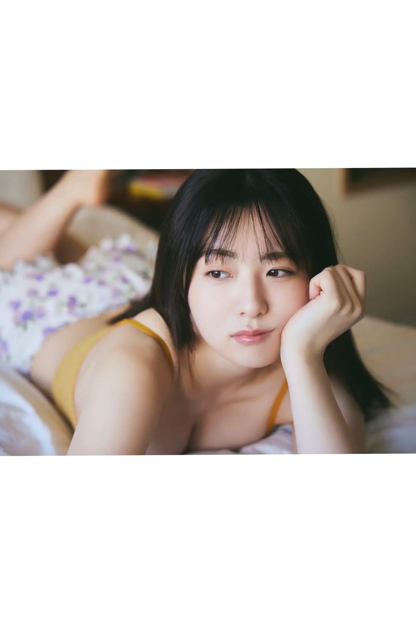 西野夢菜 - 透明感100% 日系清新家居内衣私房写真