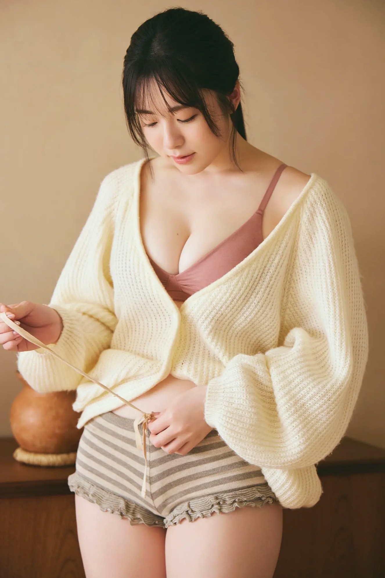 西野夢菜 - 透明感100% 日系清新家居内衣私房写真