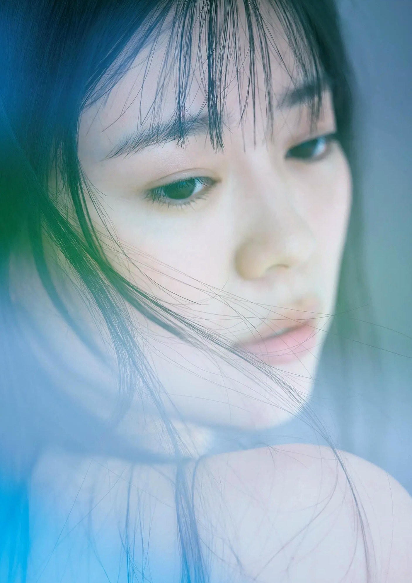 坂井仁香 - ひとかけら 户外泳池比基尼清新写真