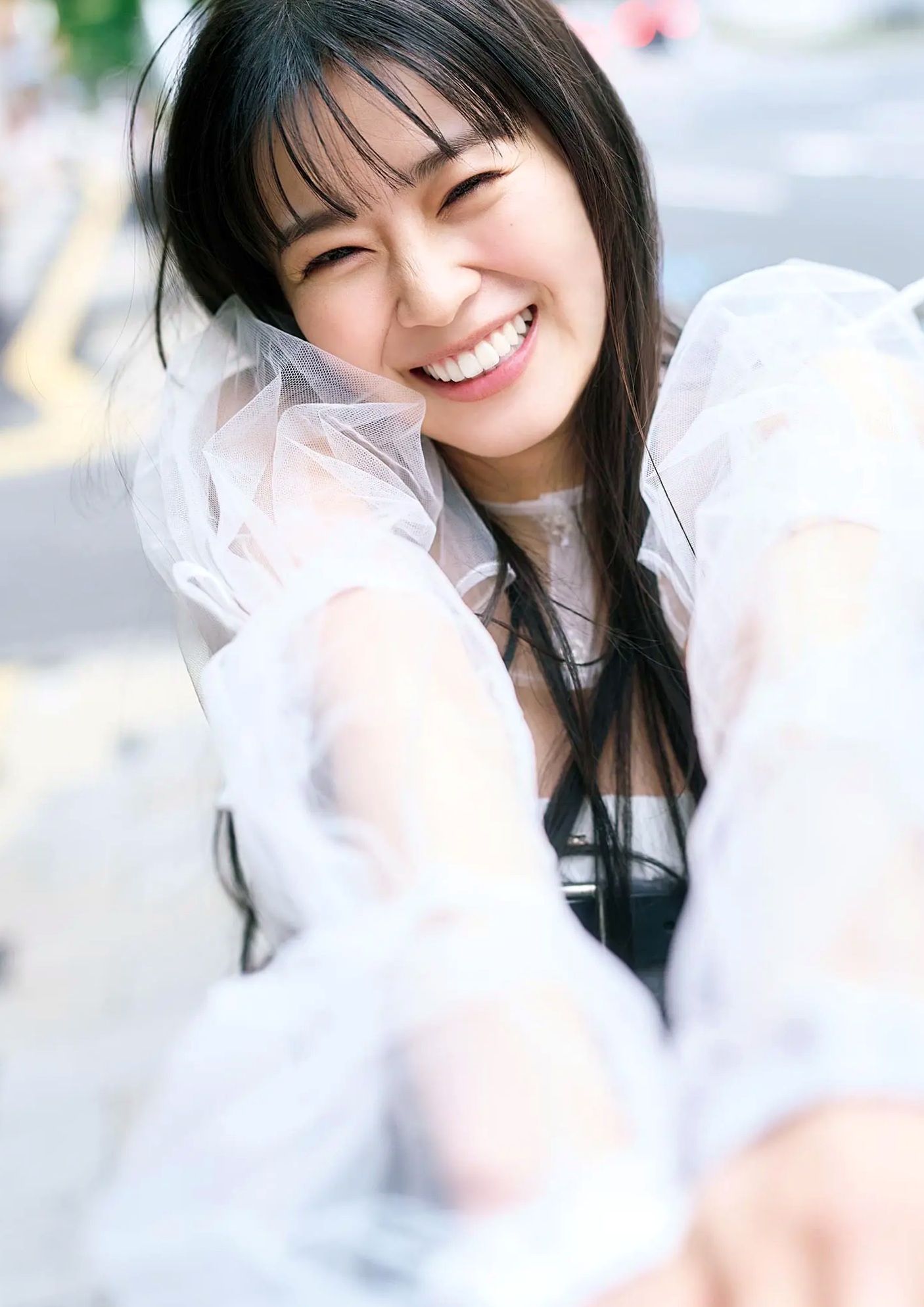 坂井仁香 - ひとかけら 户外泳池比基尼清新写真