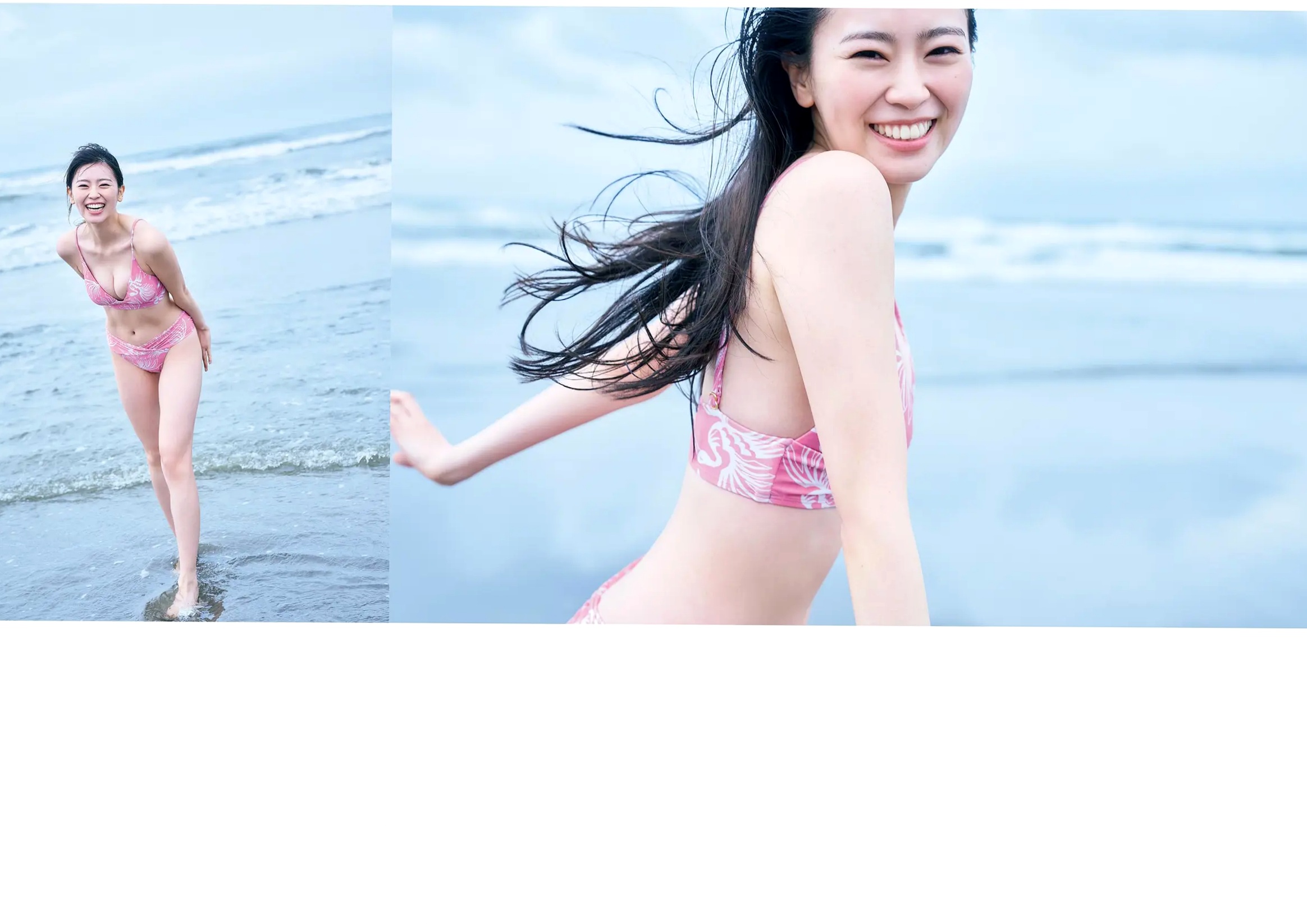 坂井仁香 - ひとかけら 户外泳池比基尼清新写真