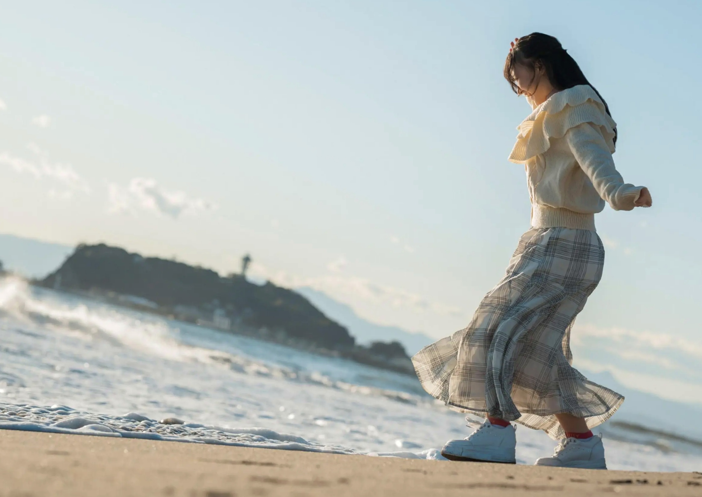 愛染ねね - 愛されドール 日系家居内衣私房照与海边治愈清纯写真