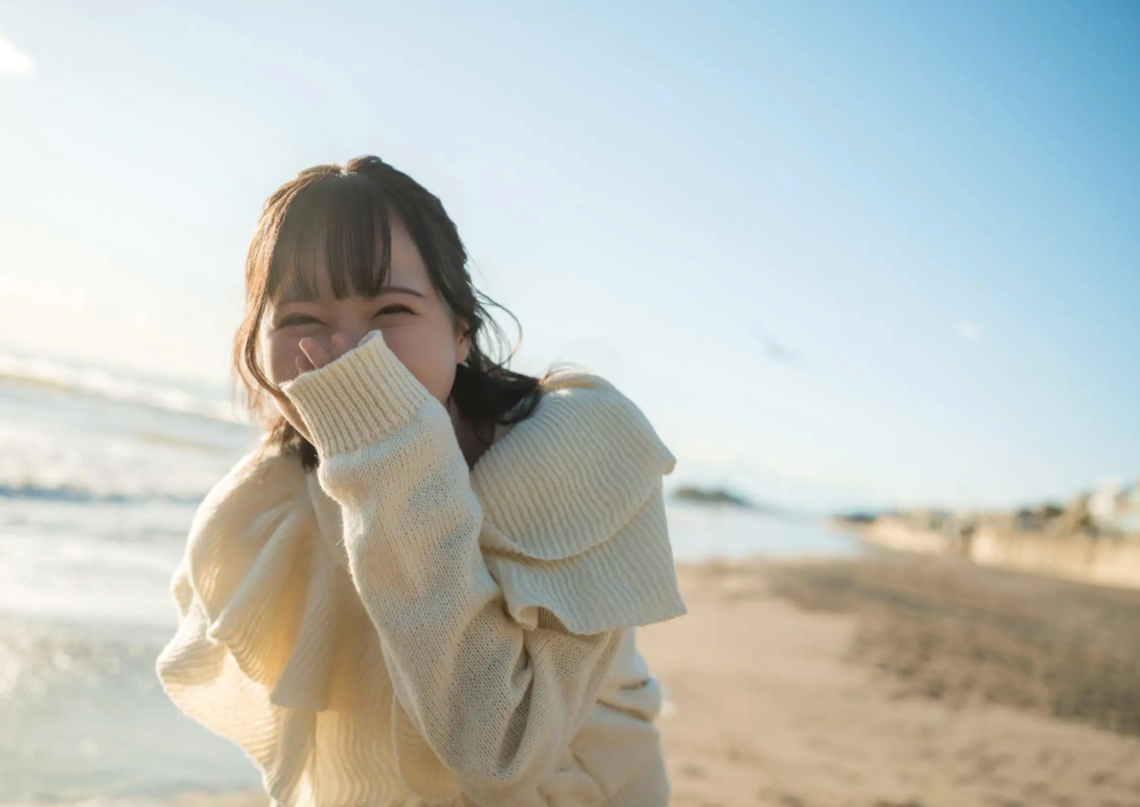 愛染ねね - 愛されドール 日系家居内衣私房照与海边治愈清纯写真