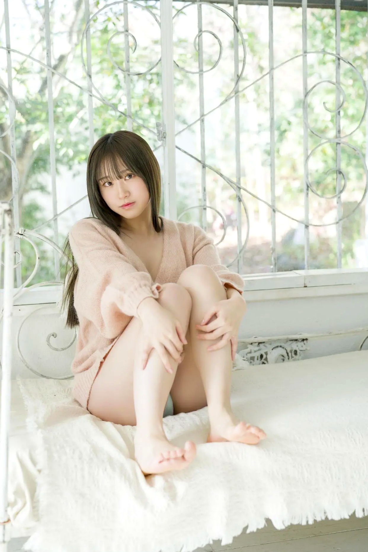 大白桃子 - 白桃 鲜采果实未公开写真集 日系清新家居私房照