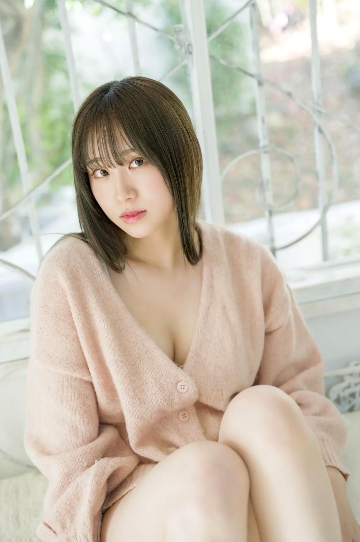大白桃子 - 白桃 鲜采果实未公开写真集 日系清新家居私房照