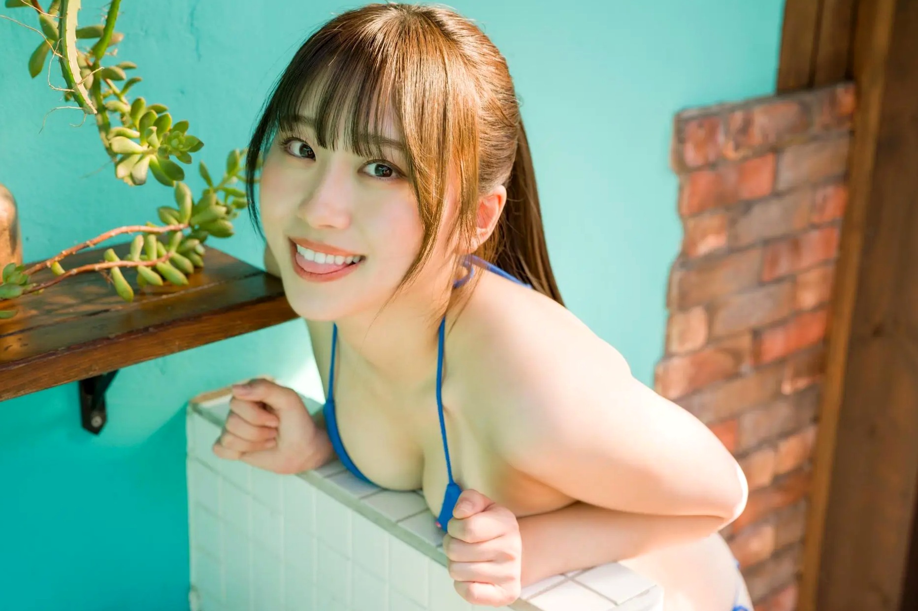 大白桃子 - 白桃 鲜采果实未公开写真集 日系清新家居私房照