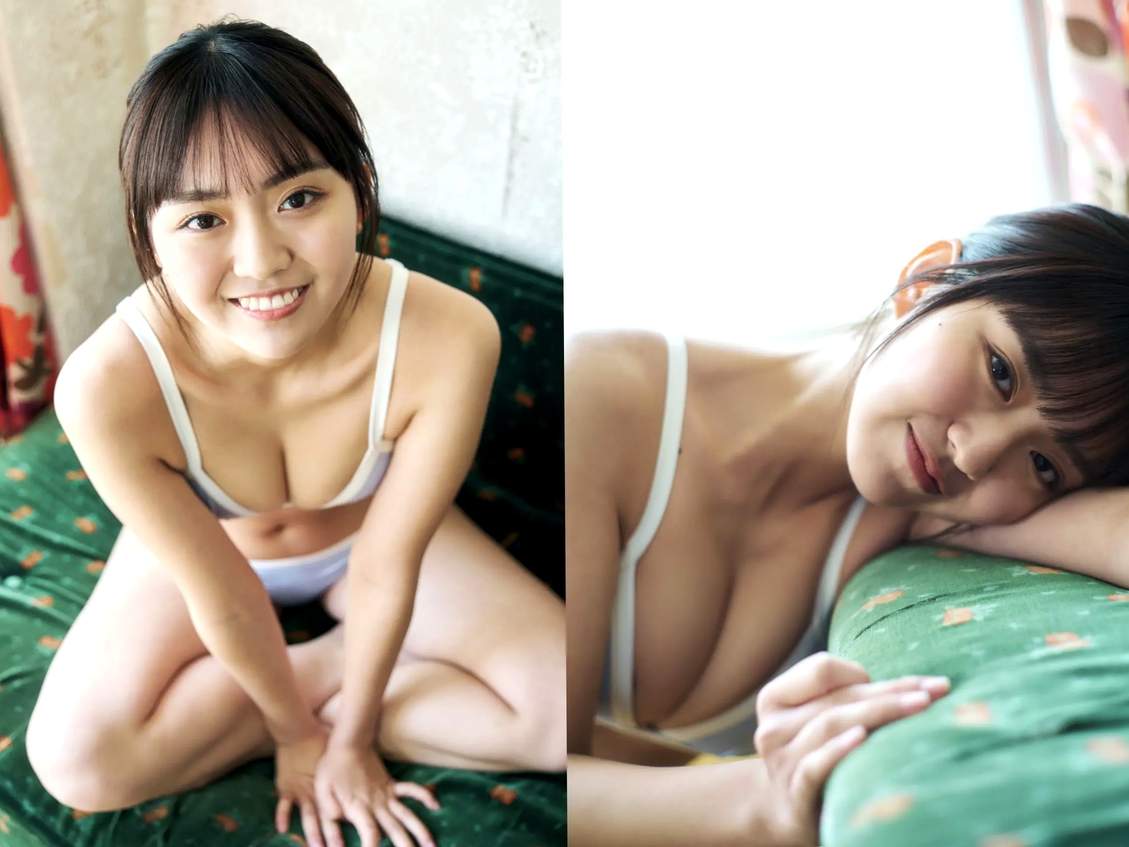 豊田ルナ 丰田露娜《ヒロインは幼馴染み》清新家居写真 性感比基尼与私房连体衣