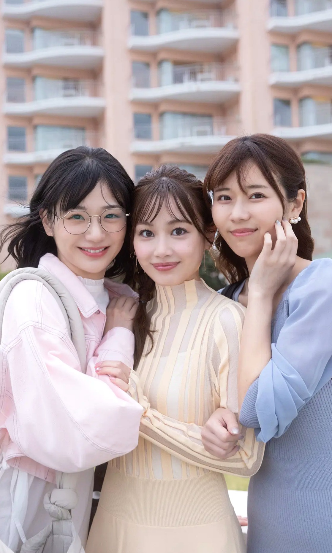 伊藤優衣・水原ゆき・長谷川かすみ - 俺達のあざす。温泉旅馆治愈系私房写真