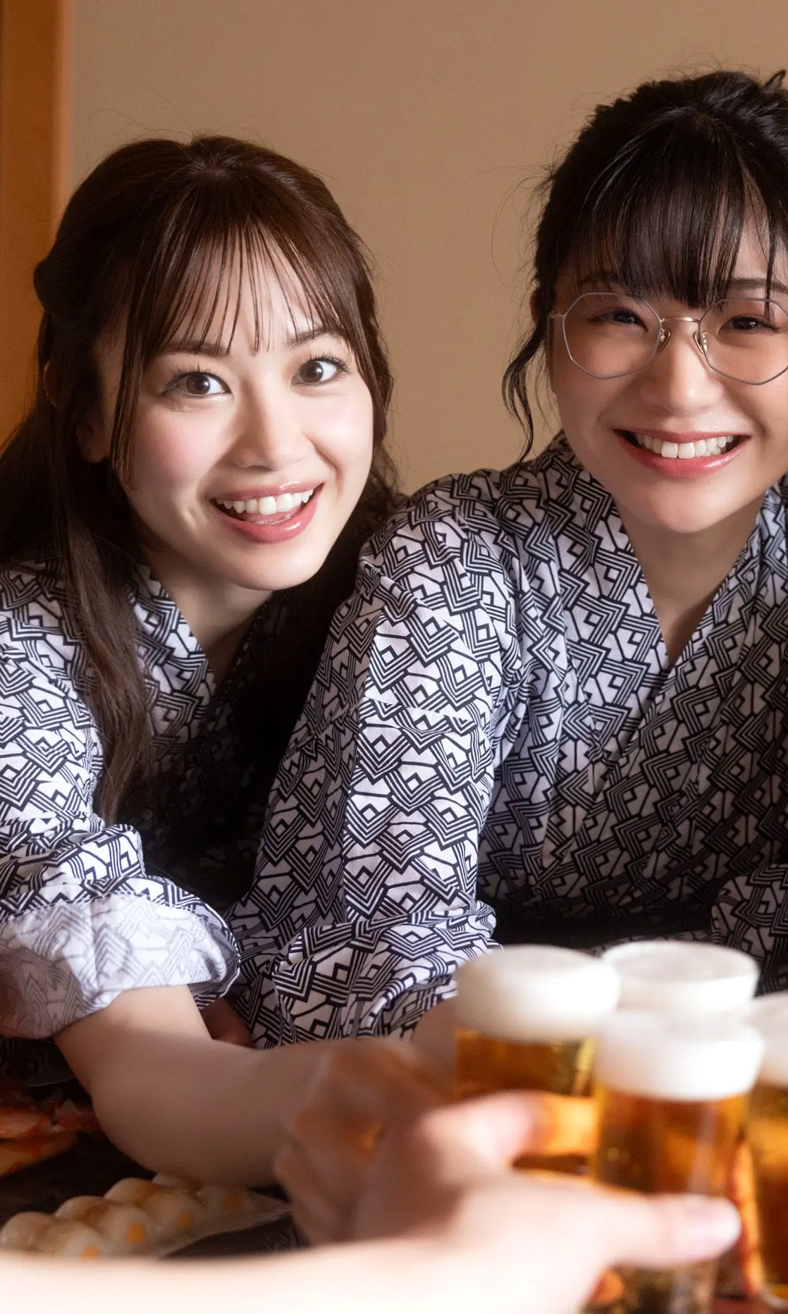 伊藤優衣・水原ゆき・長谷川かすみ - 俺達のあざす。温泉旅馆治愈系私房写真