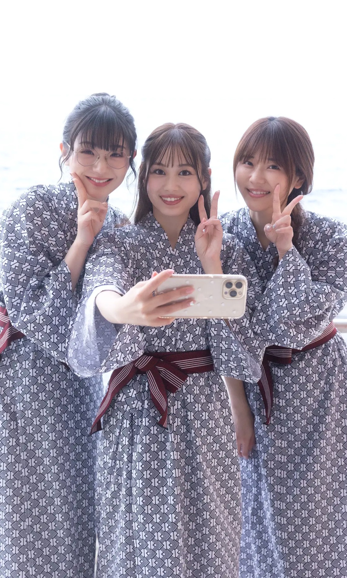 伊藤優衣・水原ゆき・長谷川かすみ - 俺達のあざす。温泉旅馆治愈系私房写真