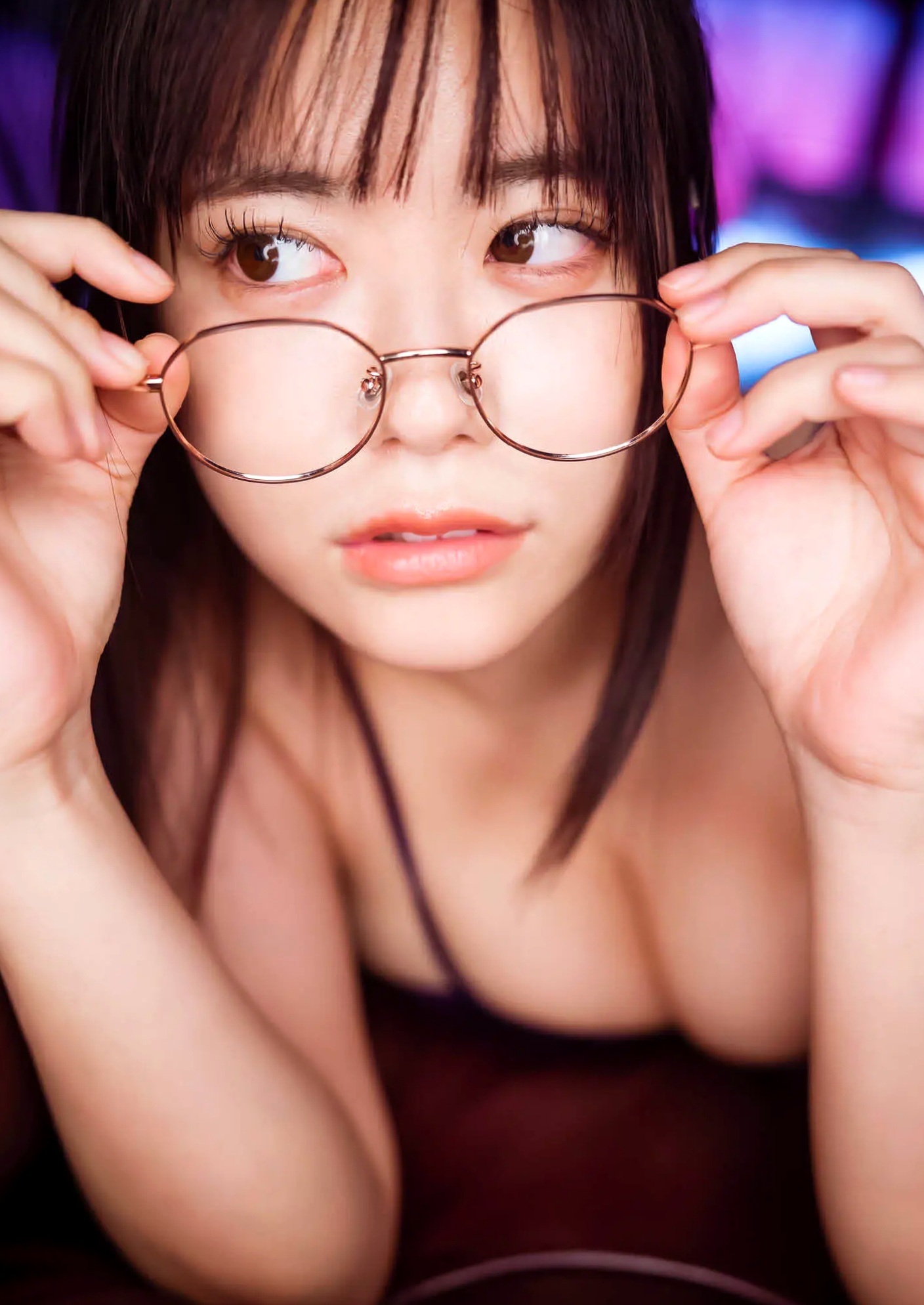 東雲うみ《Nocturne》性感写真:复古比基尼与街头冷艳女神诱惑