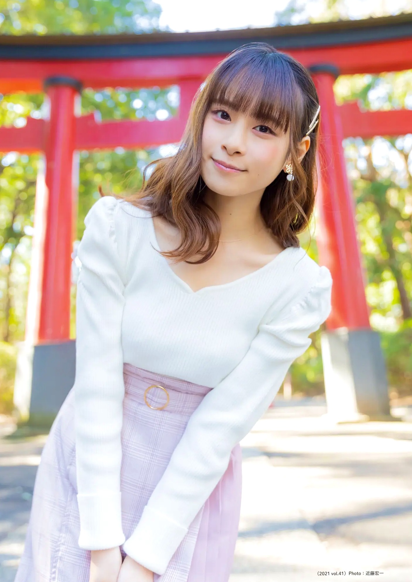 前田佳織里 - おとなのかおり 日系清新女神气质户外知性写真