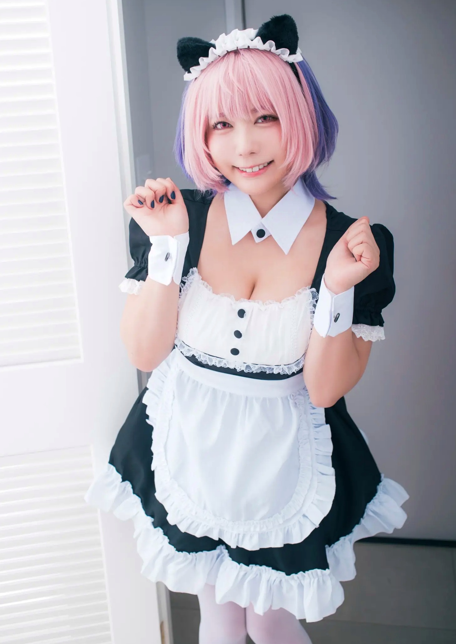 東雲うみ - のあ先輩“の”コスプレ:日本女神比基尼黑丝性感写真