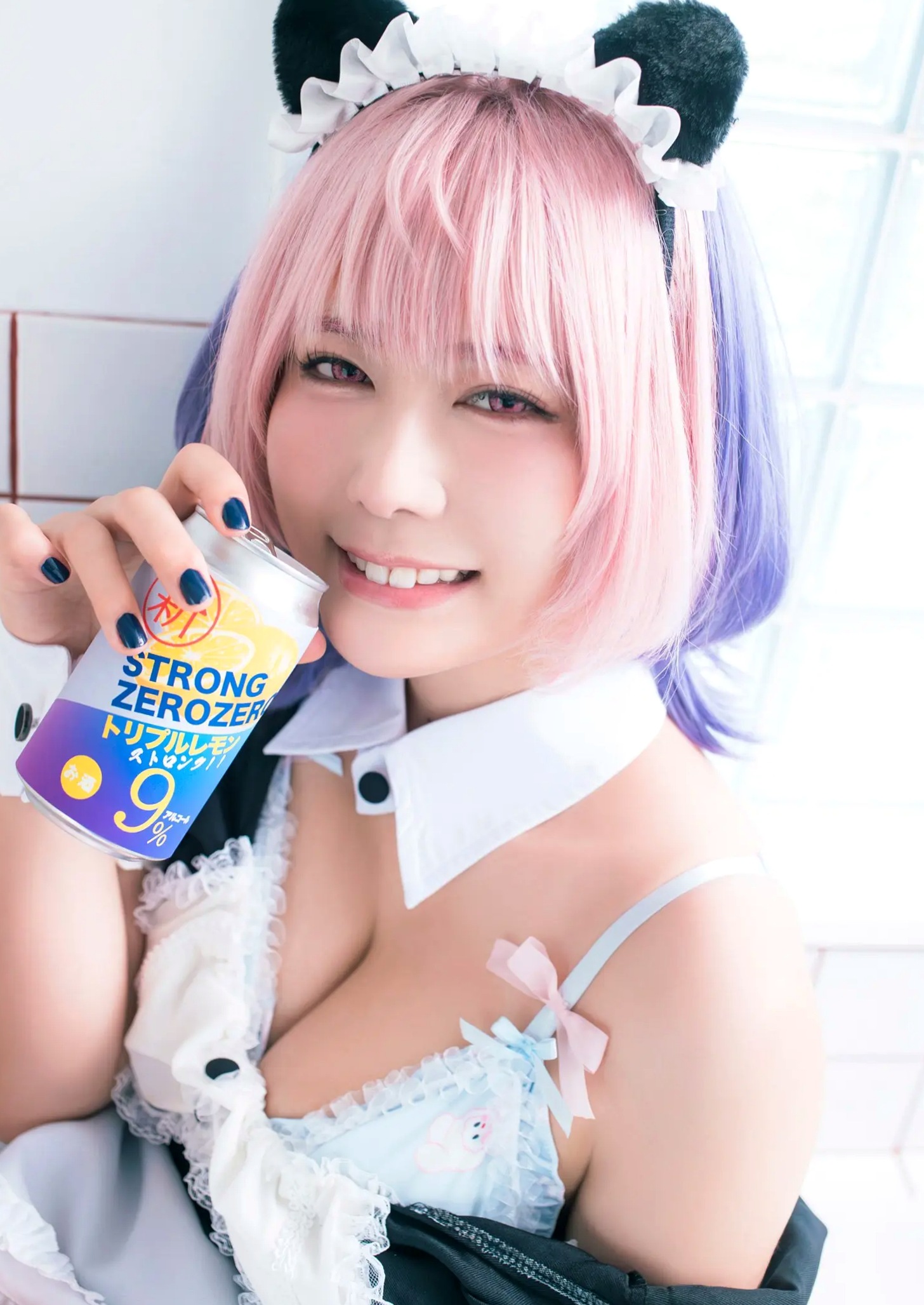 東雲うみ - のあ先輩“の”コスプレ:日本女神比基尼黑丝性感写真