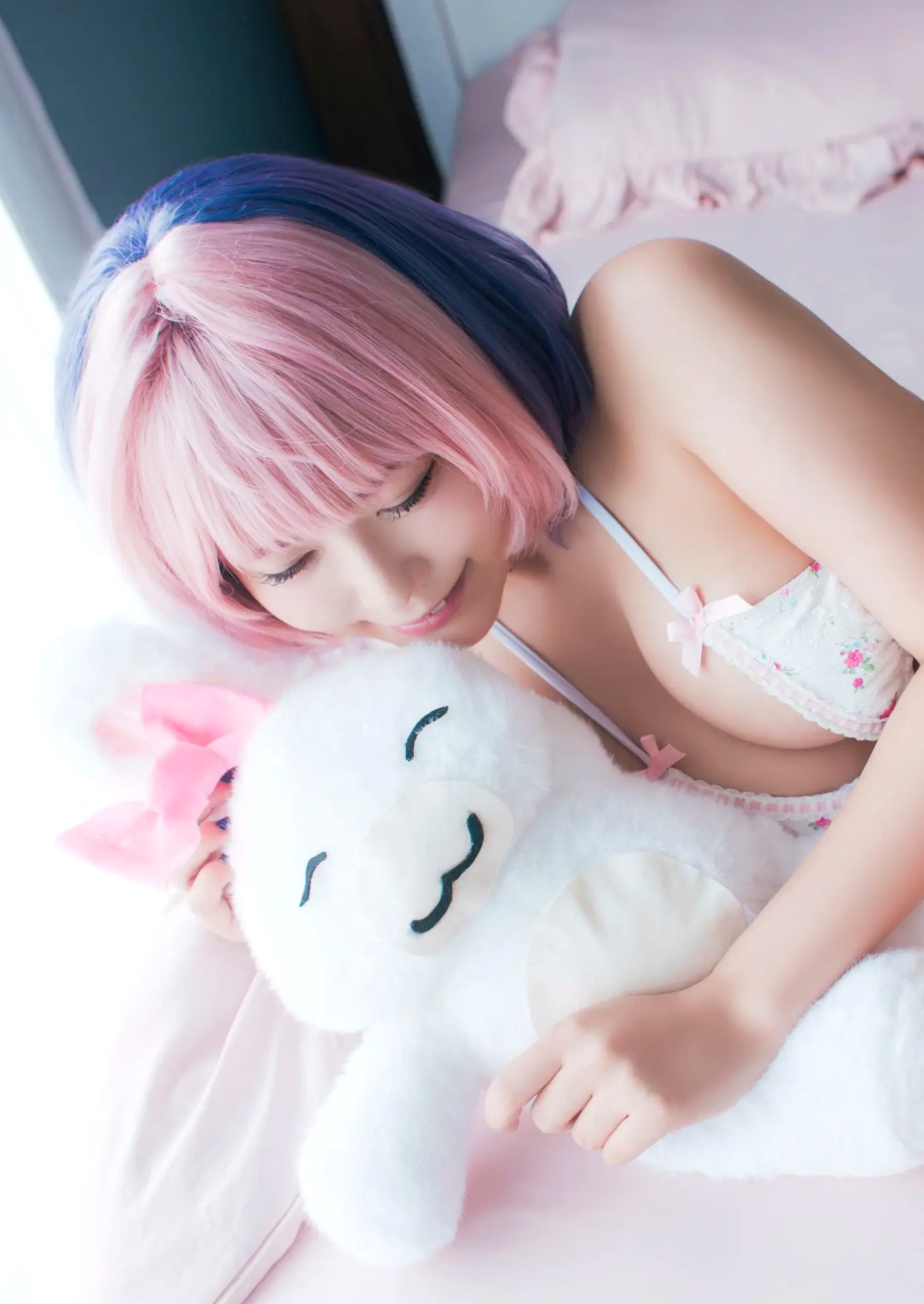 東雲うみ - のあ先輩“の”コスプレ:日本女神比基尼黑丝性感写真