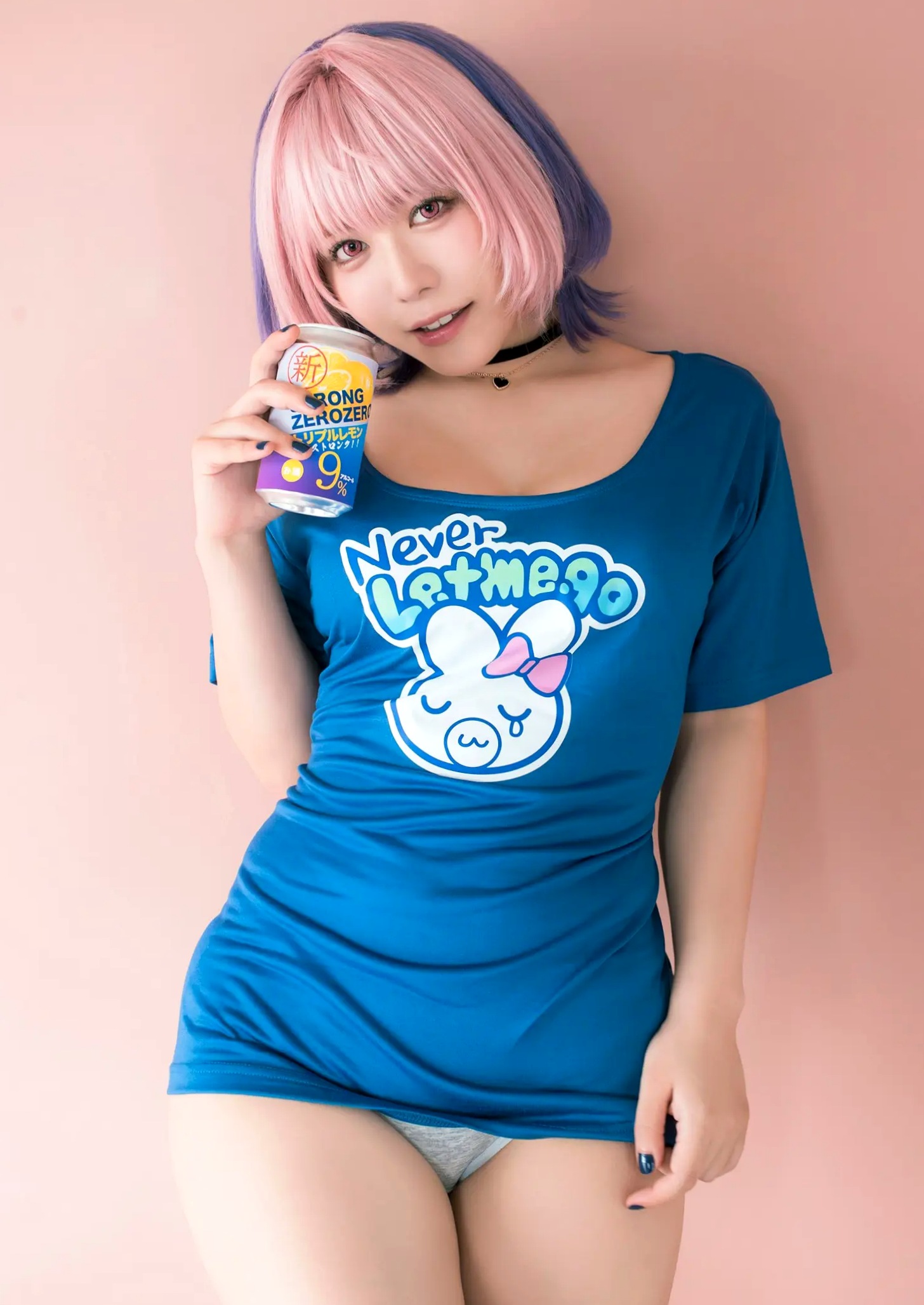 東雲うみ - のあ先輩“の”コスプレ:日本女神比基尼黑丝性感写真