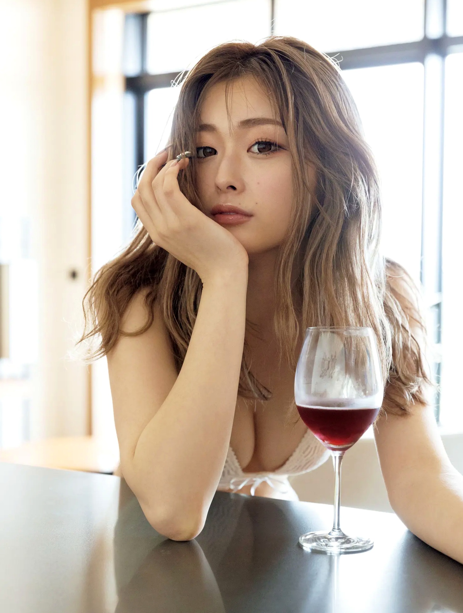 ゆうちゃみ - ゆうな 日本性感辣妹写真 湿身诱惑与野性黑丝街拍