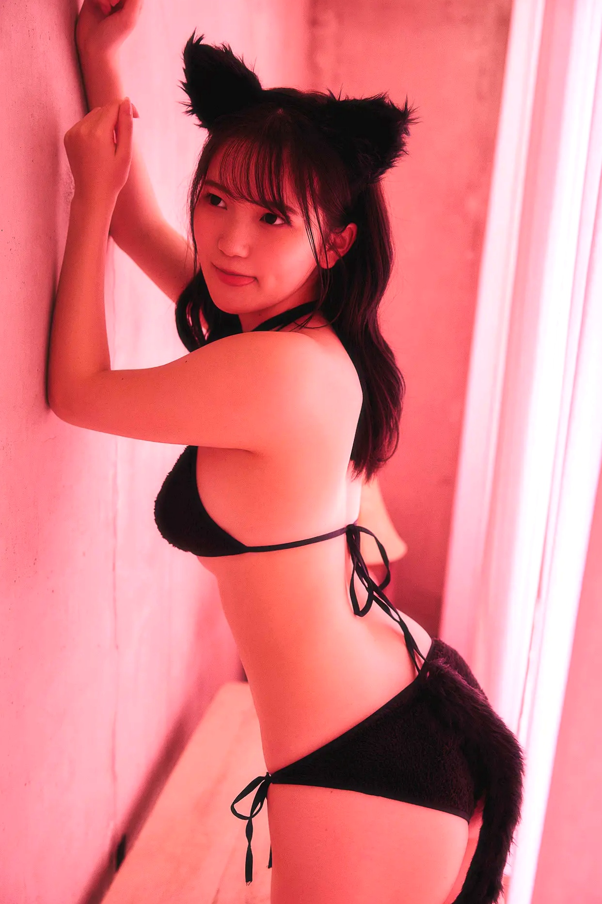 ちーまき - 彼女が猫になったら… 日本美少女性感猫娘比基尼写真