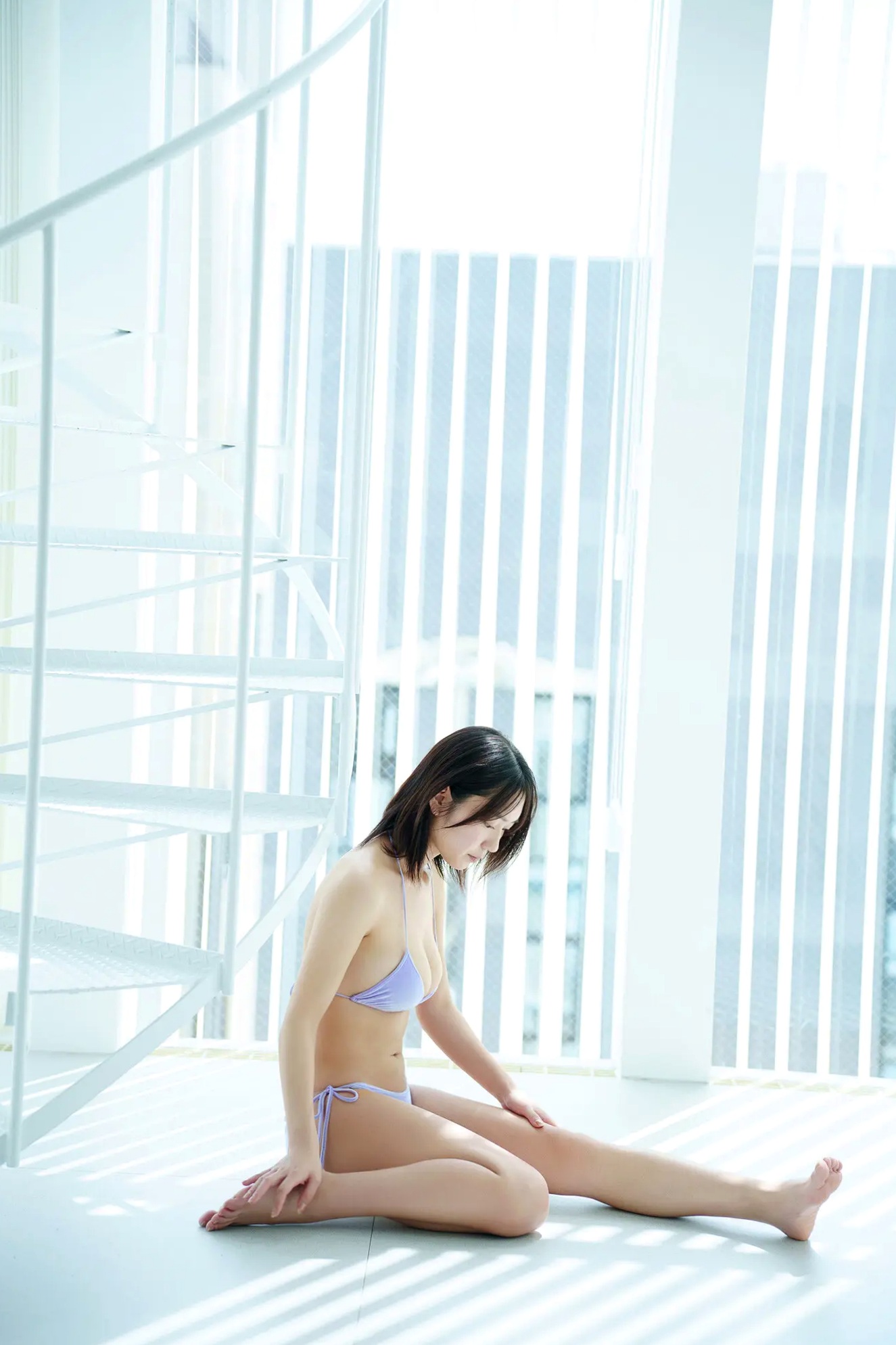川道さら - 虹色シャワー 清新日光比基尼性感写真