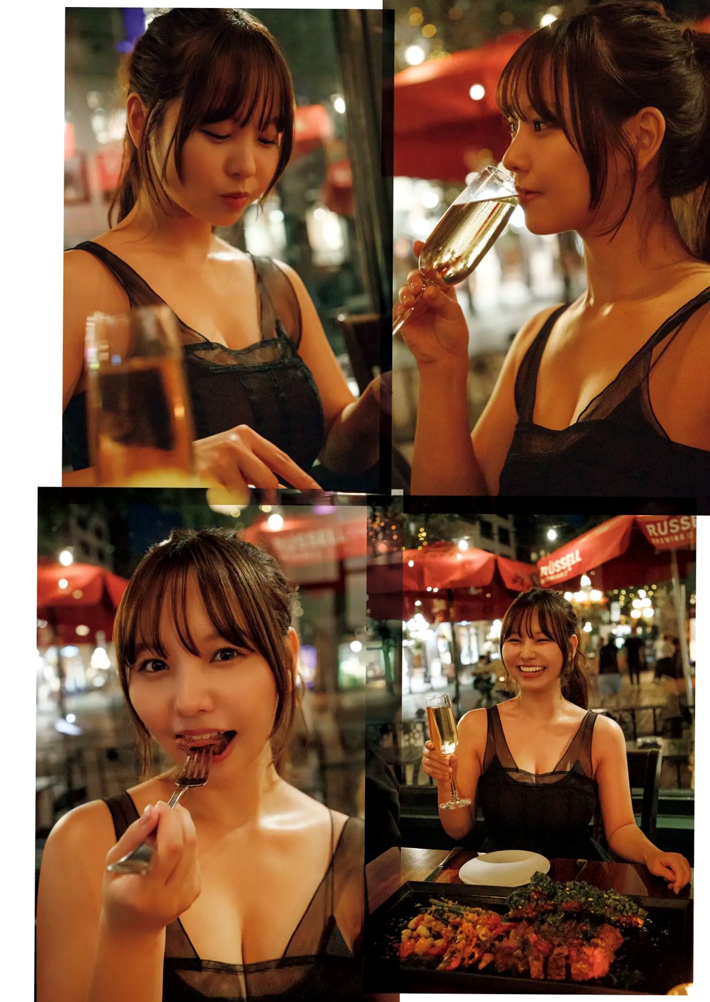 《本郷柚巴 - いつのまに、》日本性感写真 湿身诱惑与户外丰满美姿