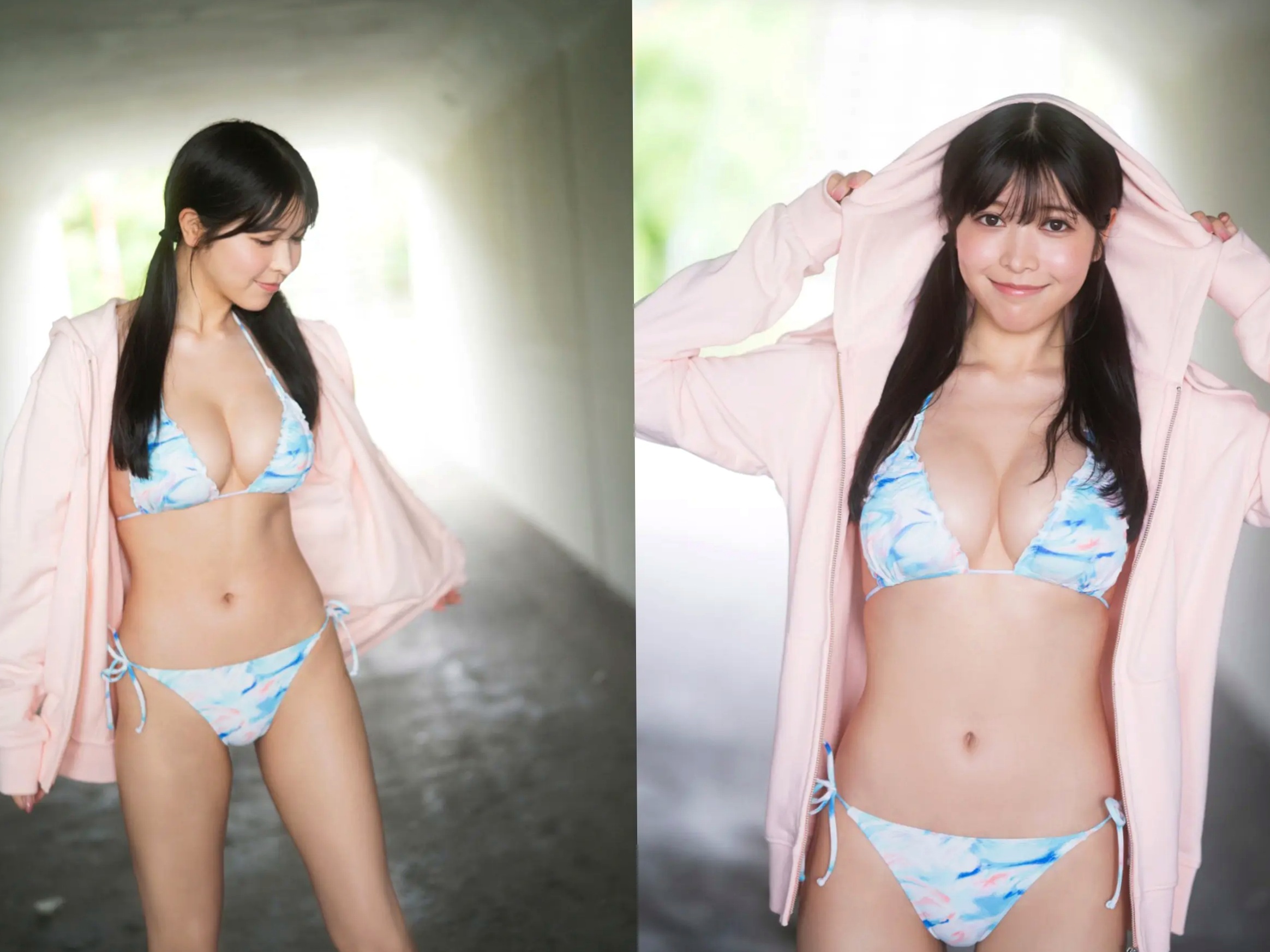 七瀬なな - 無敵のVenus:日本女神浴室湿身诱惑与户外比基尼和服写真