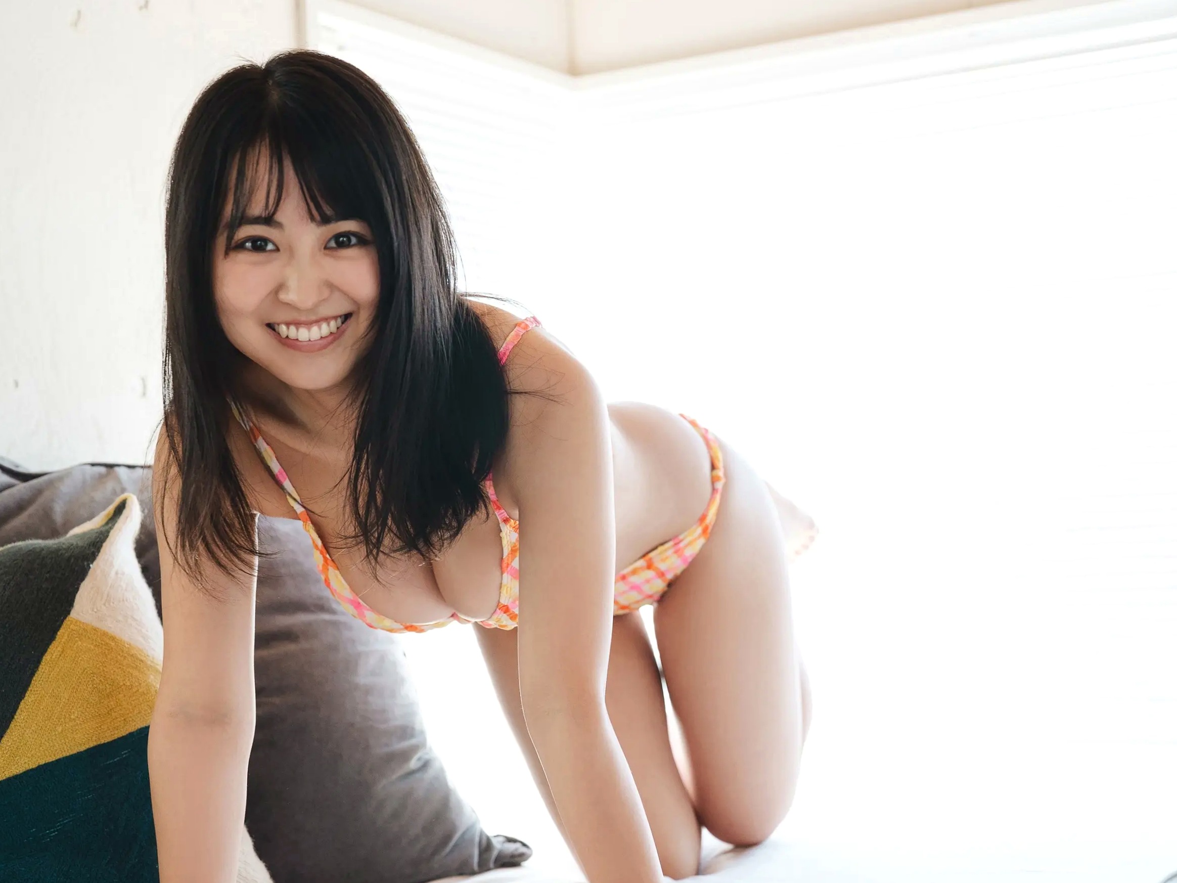 福井梨莉華 - まんまる。日系家居比基尼清纯性感写真
