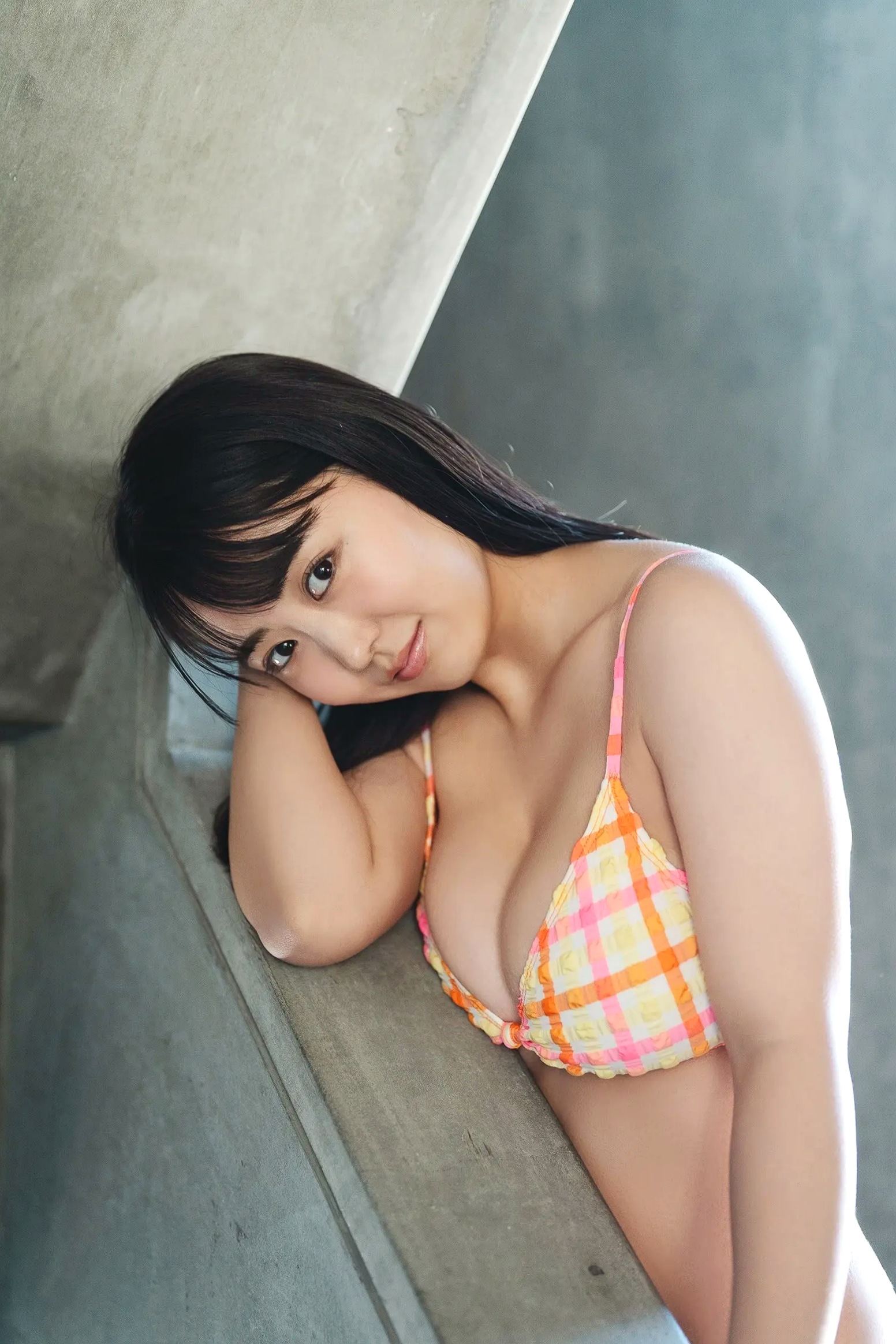 福井梨莉華 - まんまる。日系家居比基尼清纯性感写真