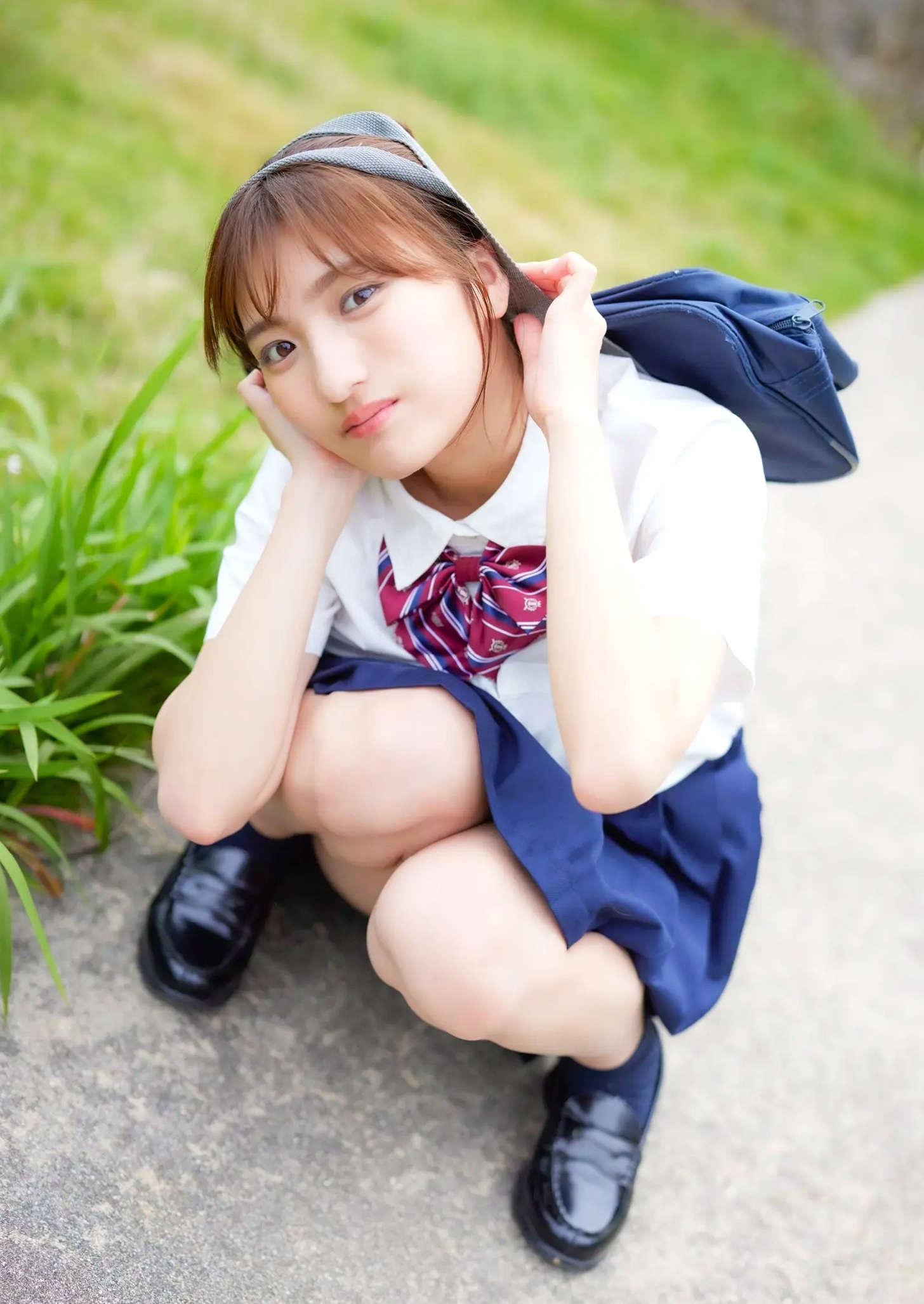 三田悠貴 - はじめまして、三田ちゃんです:日系校服与泳衣性感写真