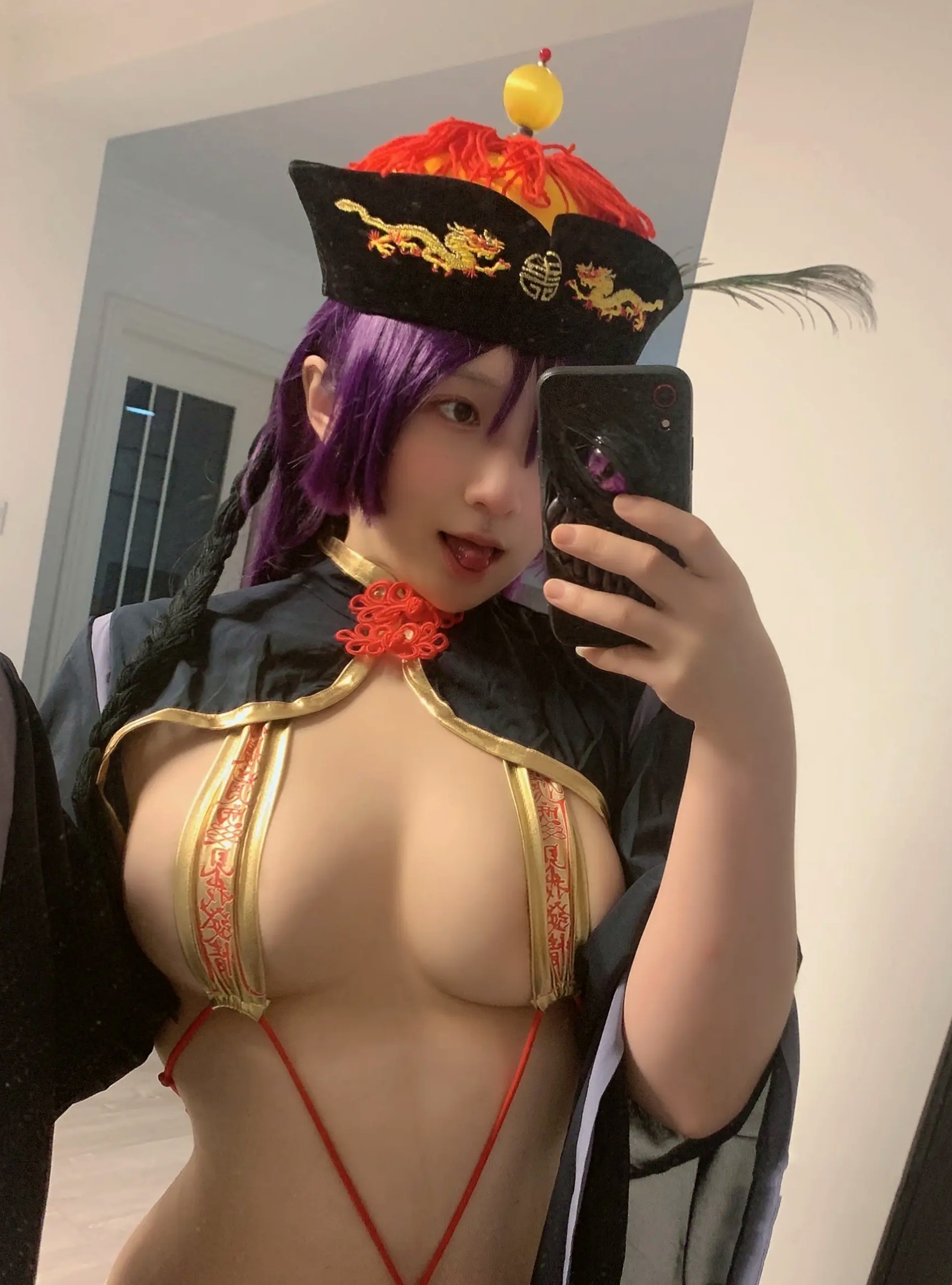 Zyra秋 - 奶光僵尸娘Cosplay性感私房大尺度角色扮演写真