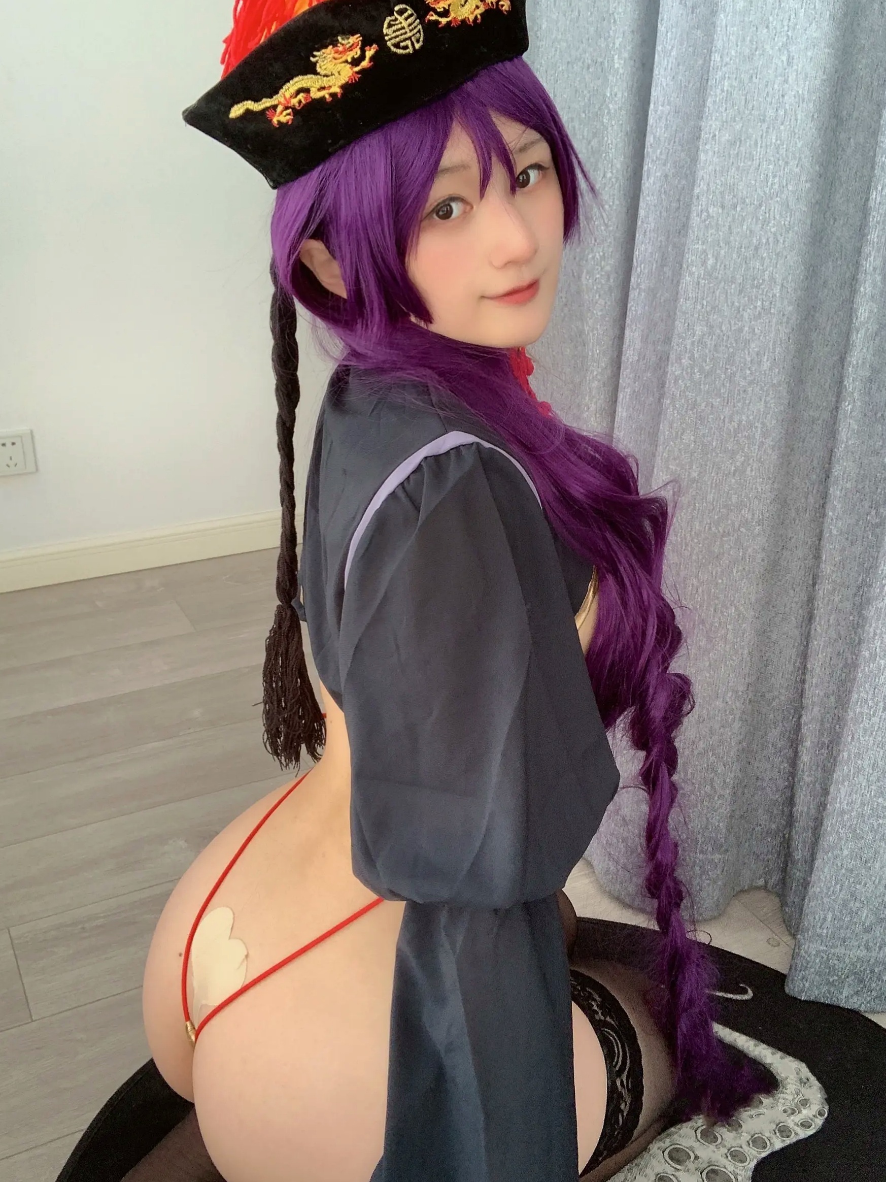 Zyra秋 - 奶光僵尸娘Cosplay性感私房大尺度角色扮演写真