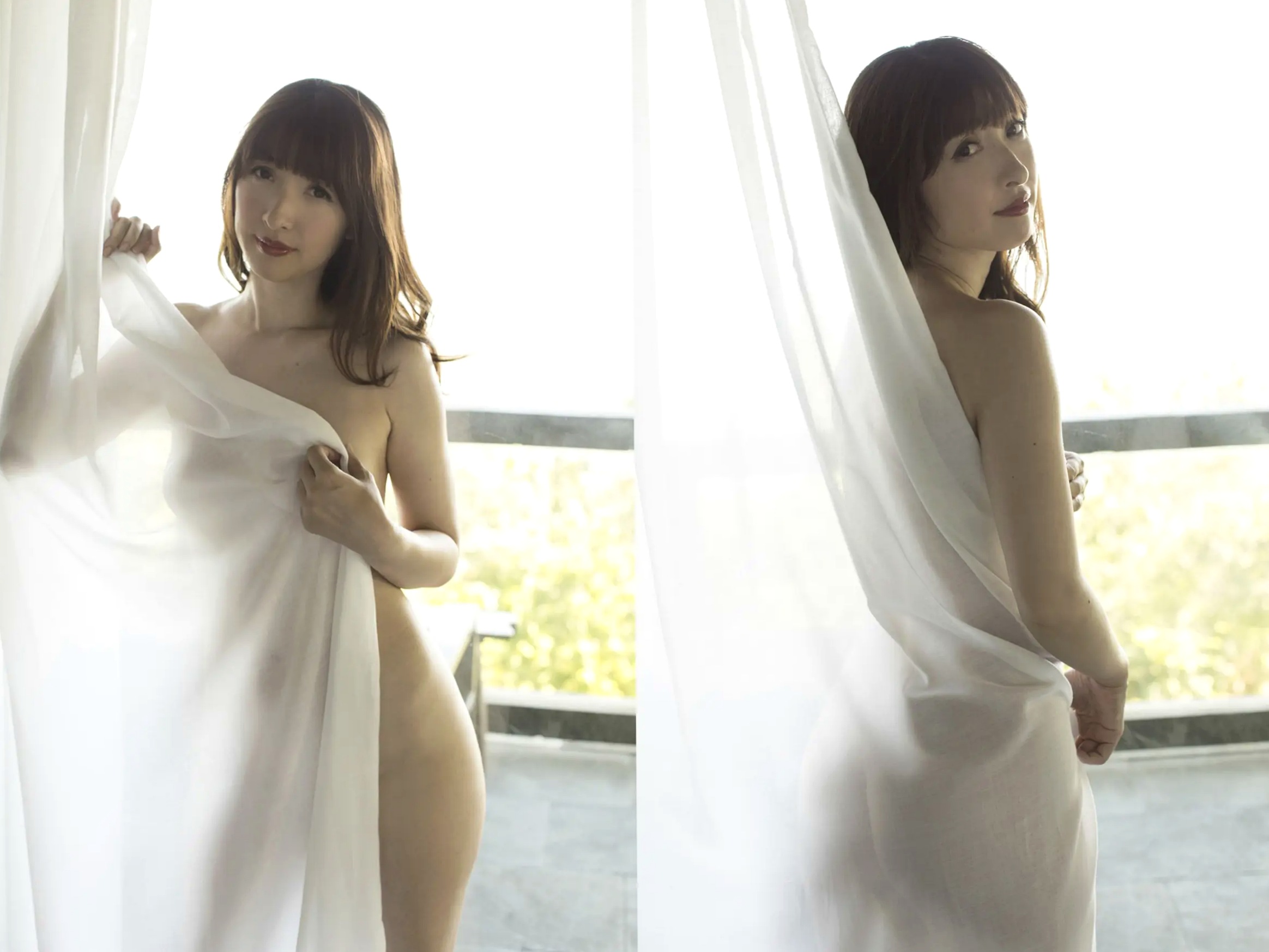 雨宮奈生 - 大人の時間:日本女神浴室私房性感写真