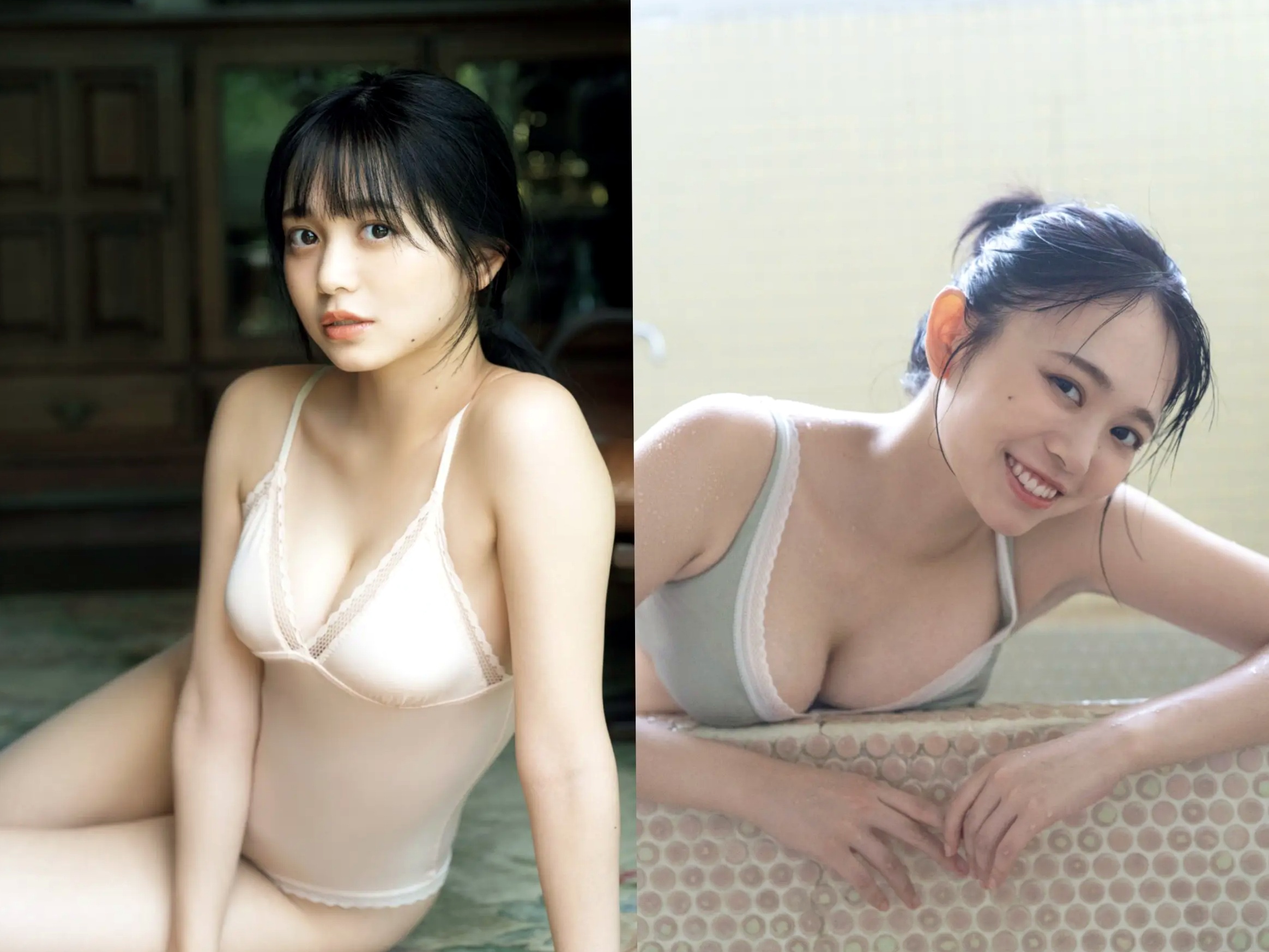 蓬莱舞 - 無垢な誘惑 日系和服私房与浴室湿身性感内衣写真
