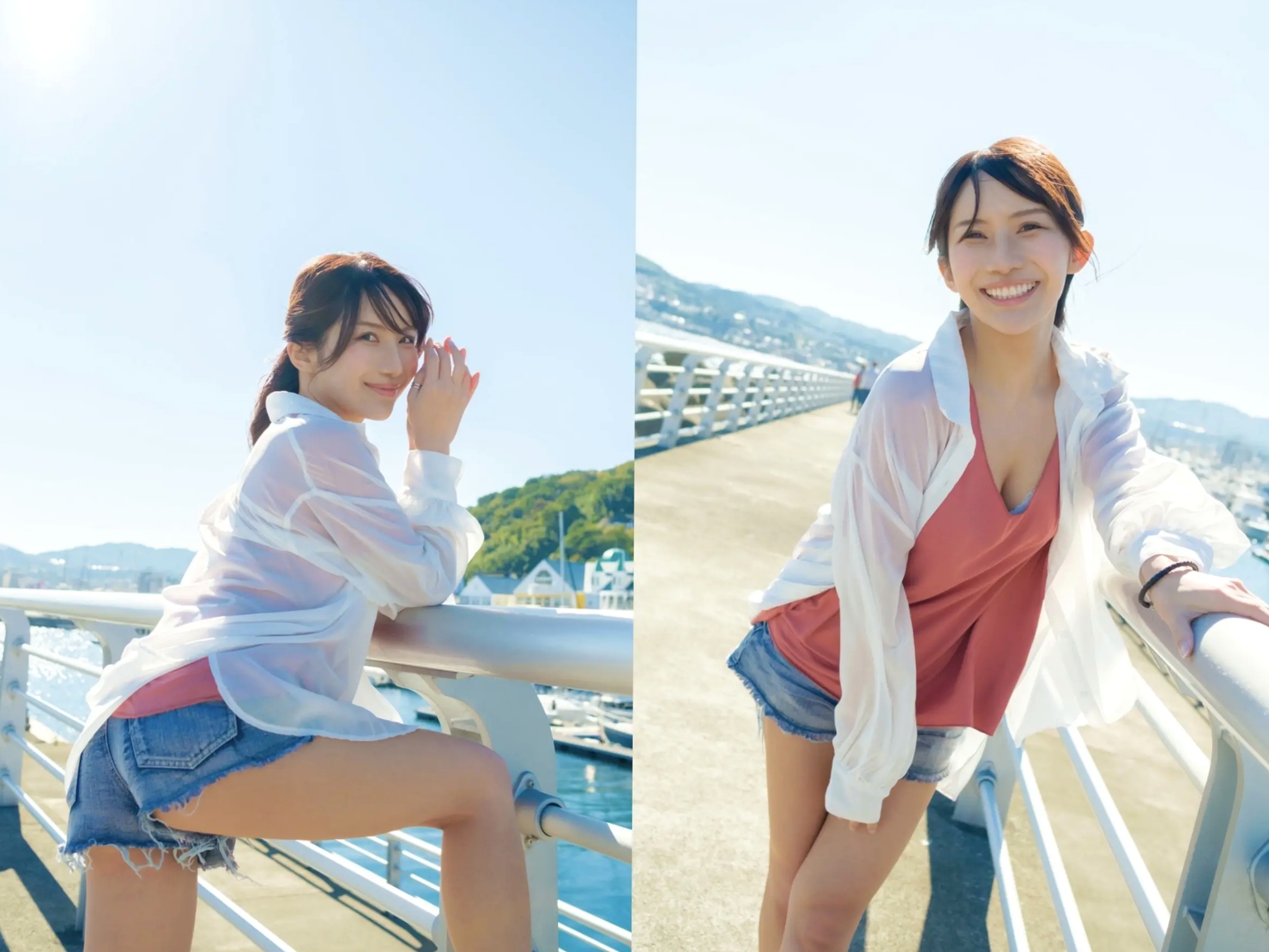 琴井ありさ - 琴井に恋と 真紅と夜明けの 日本性感女神清纯性感私房内衣写真