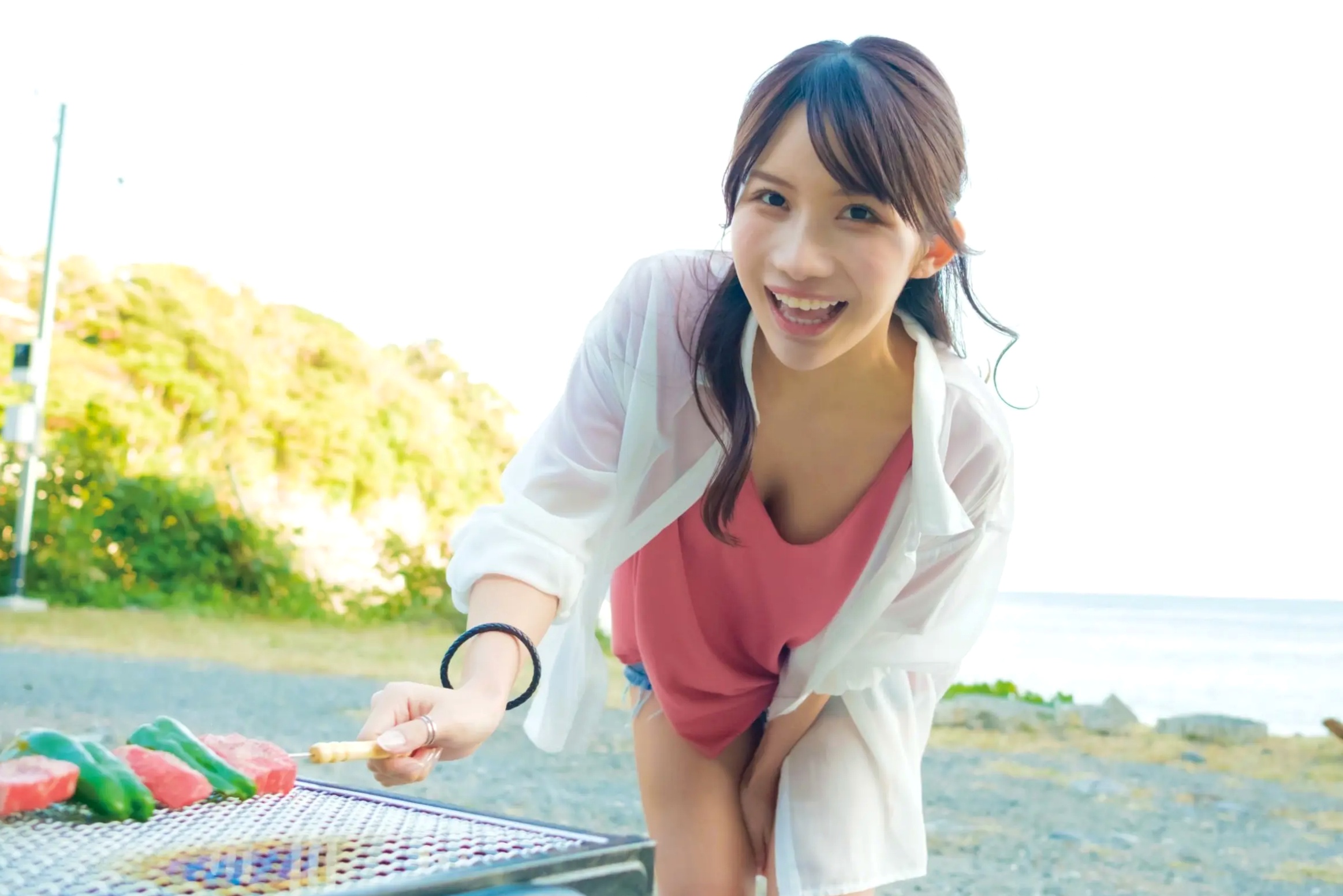 琴井ありさ - 琴井に恋と 真紅と夜明けの 日本性感女神清纯性感私房内衣写真
