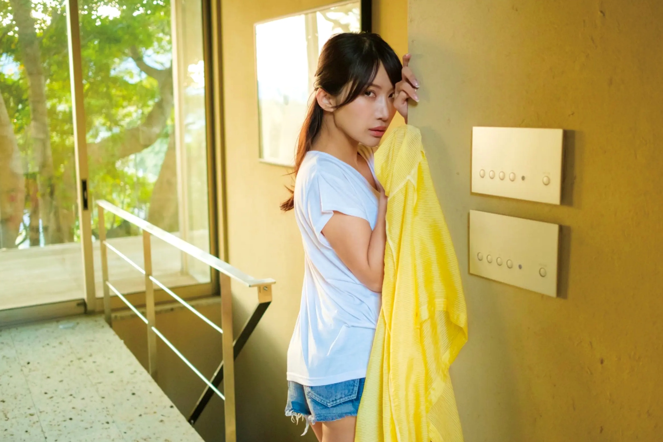 琴井ありさ - 琴井に恋と 真紅と夜明けの 日本性感女神清纯性感私房内衣写真