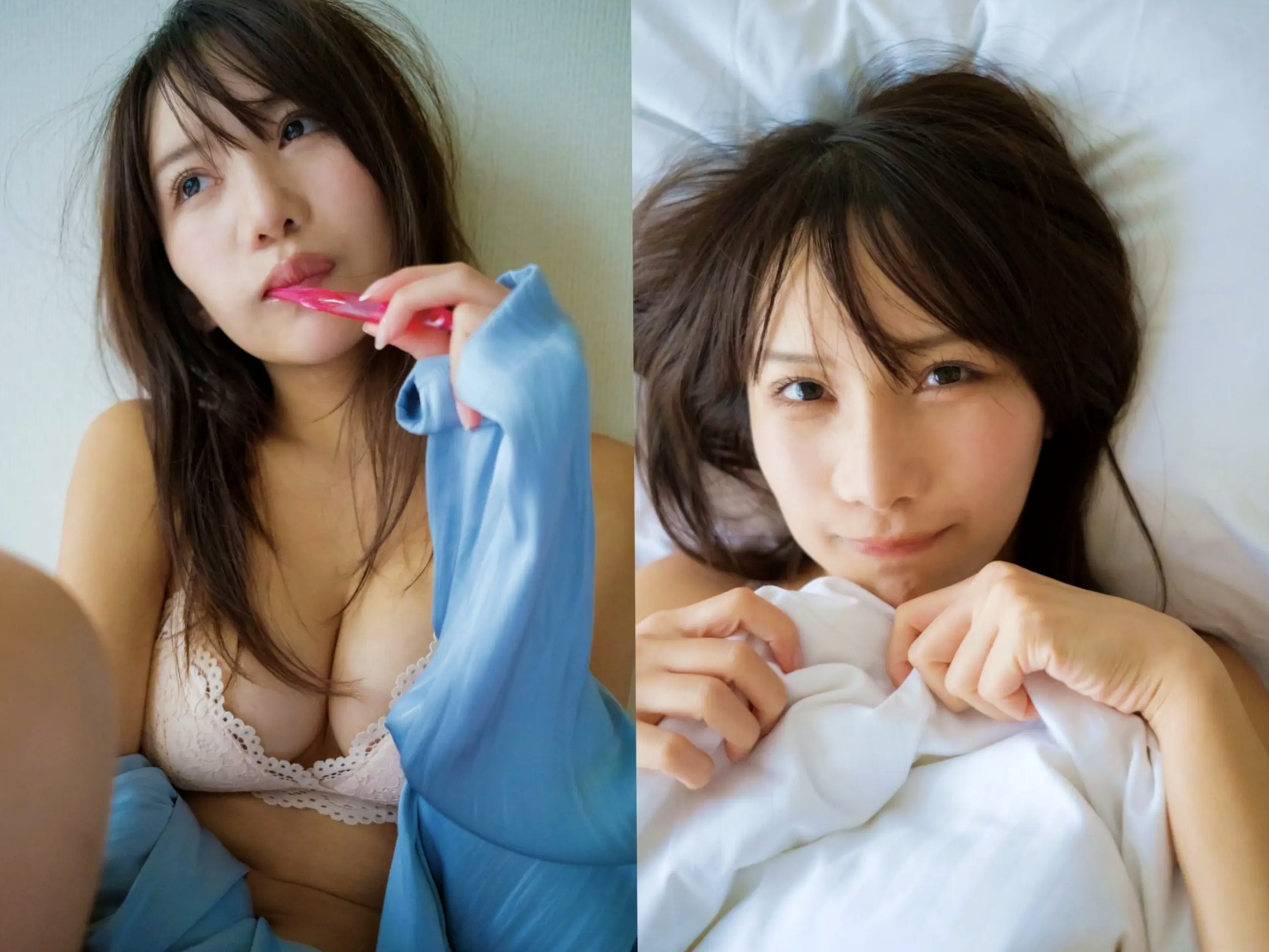 琴井ありさ - 琴井に恋と 真紅と夜明けの 日本性感女神清纯性感私房内衣写真