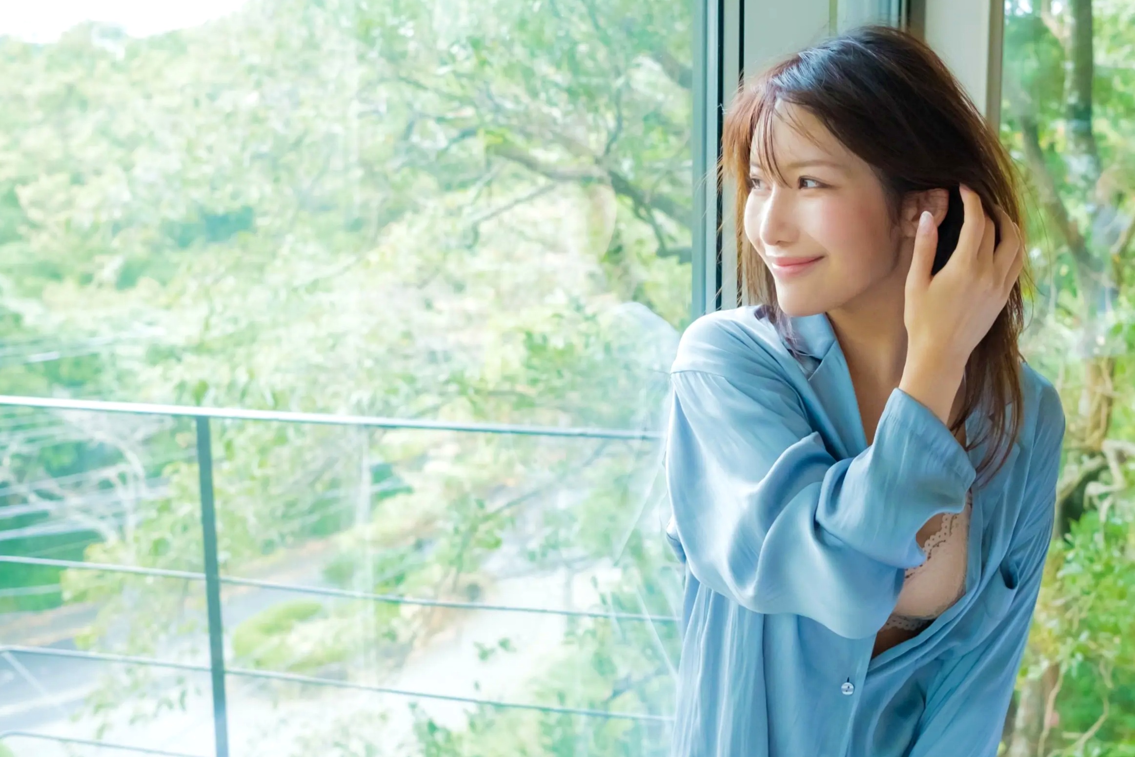 琴井ありさ - 琴井に恋と 真紅と夜明けの 日本性感女神清纯性感私房内衣写真