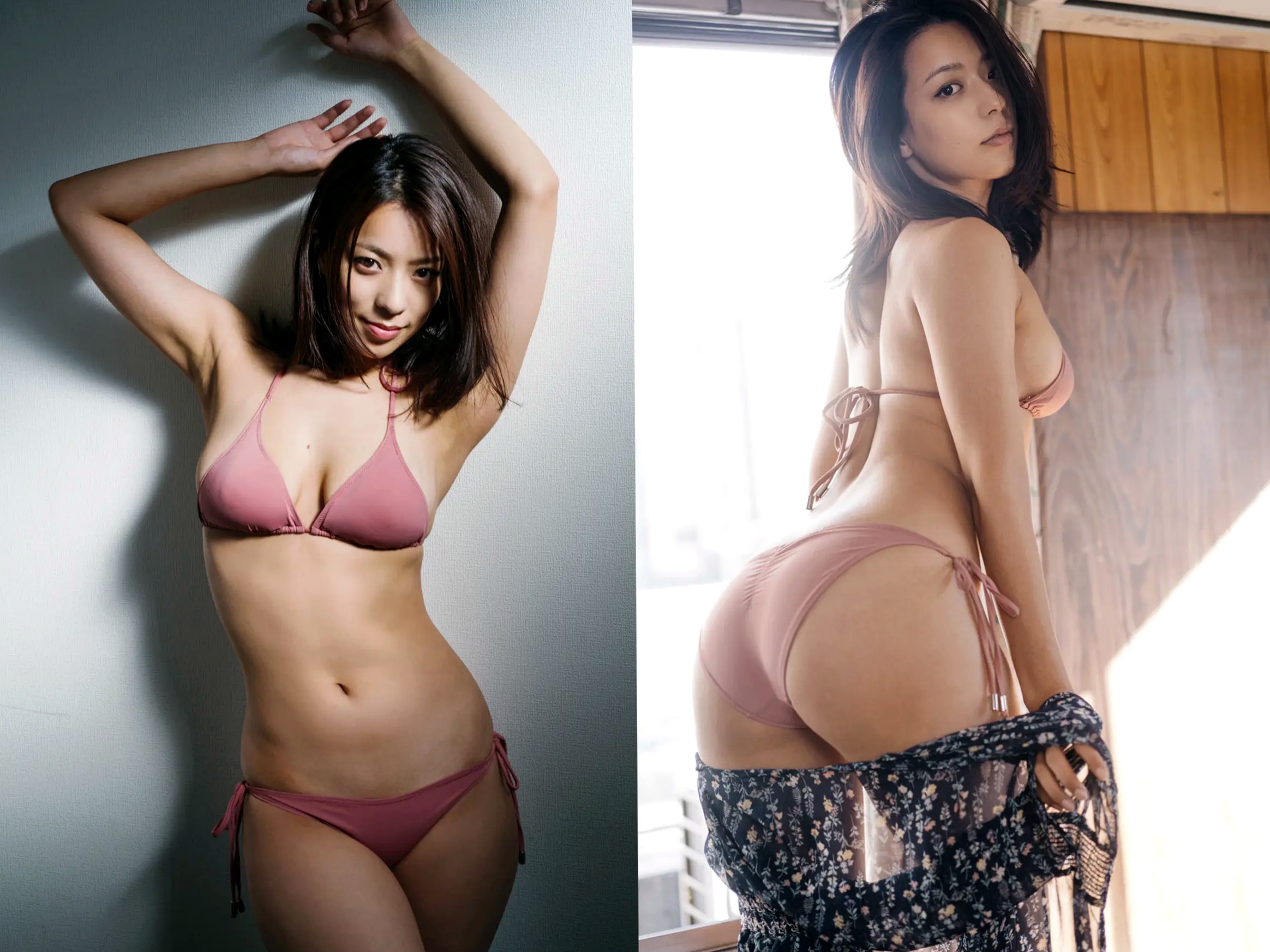 小瀬田麻由 - 私生活:日本性感女神家居比基尼私房写真