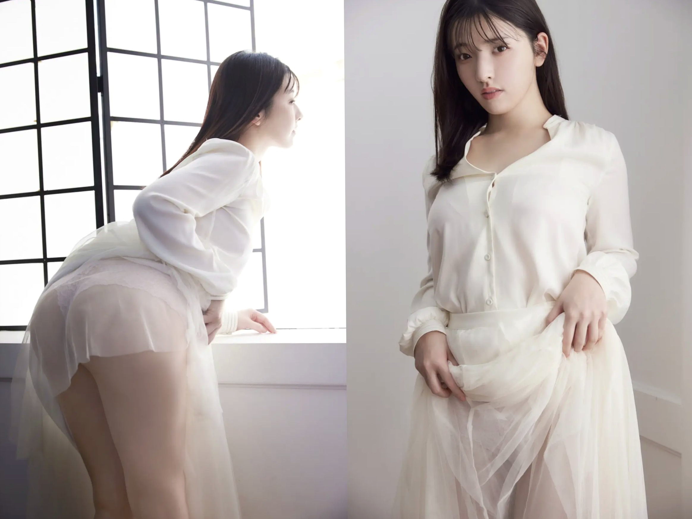 彩月七緒 - 美しき喘ぎ 日系家居内衣私房照 性感女神写真