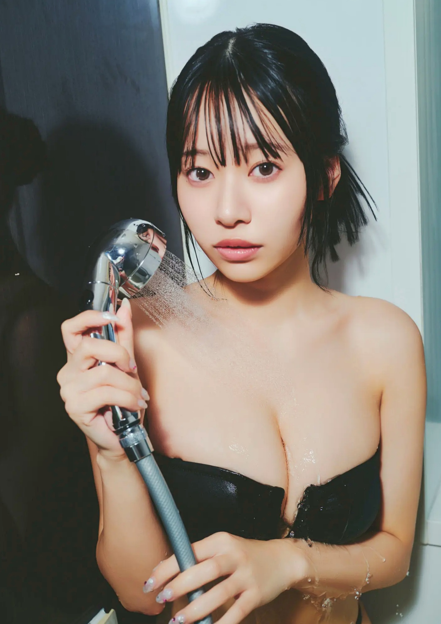千星真穂 - ウワサのちせまほ。日系清新性感内衣浴室私房写真