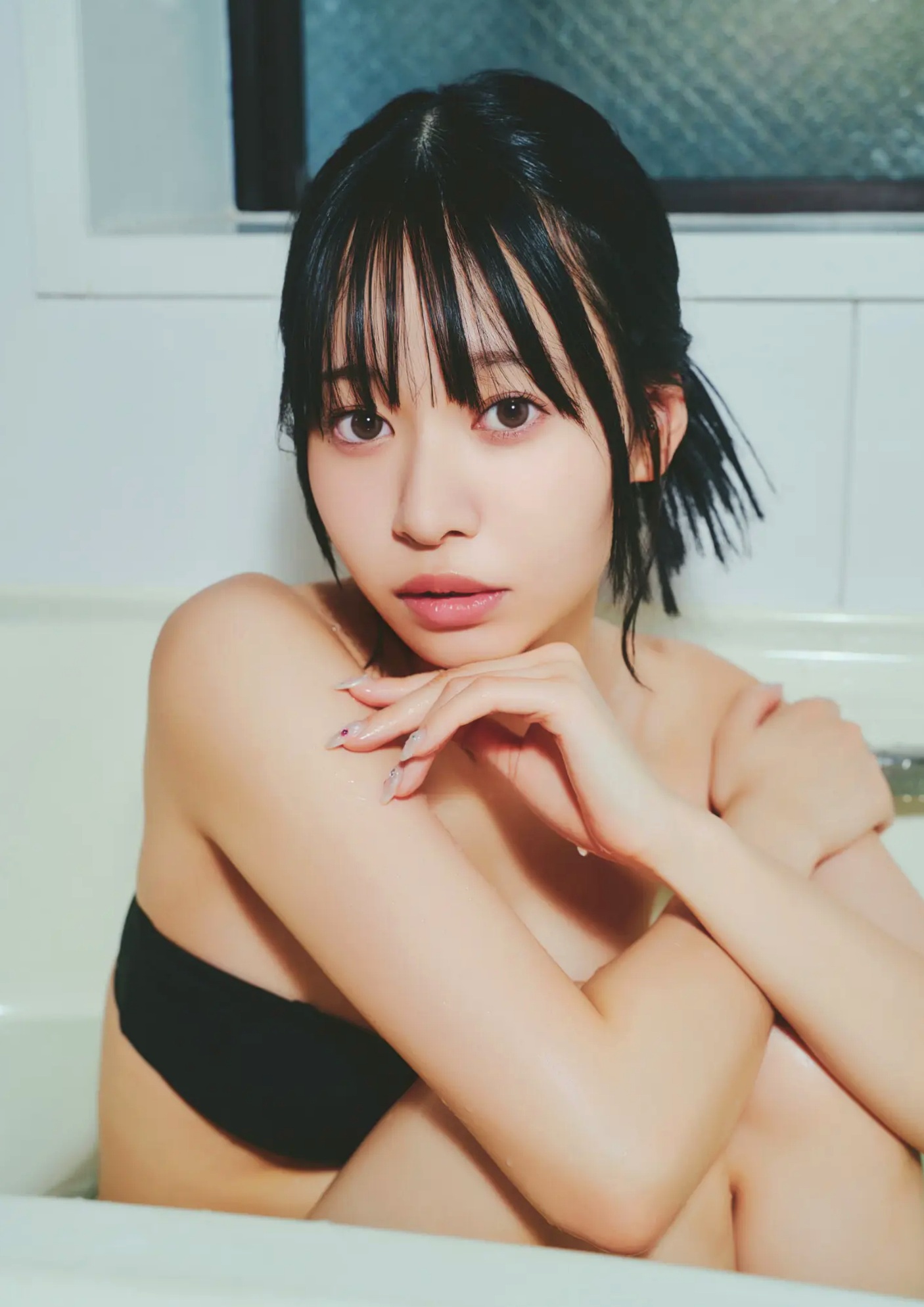 千星真穂 - ウワサのちせまほ。日系清新性感内衣浴室私房写真