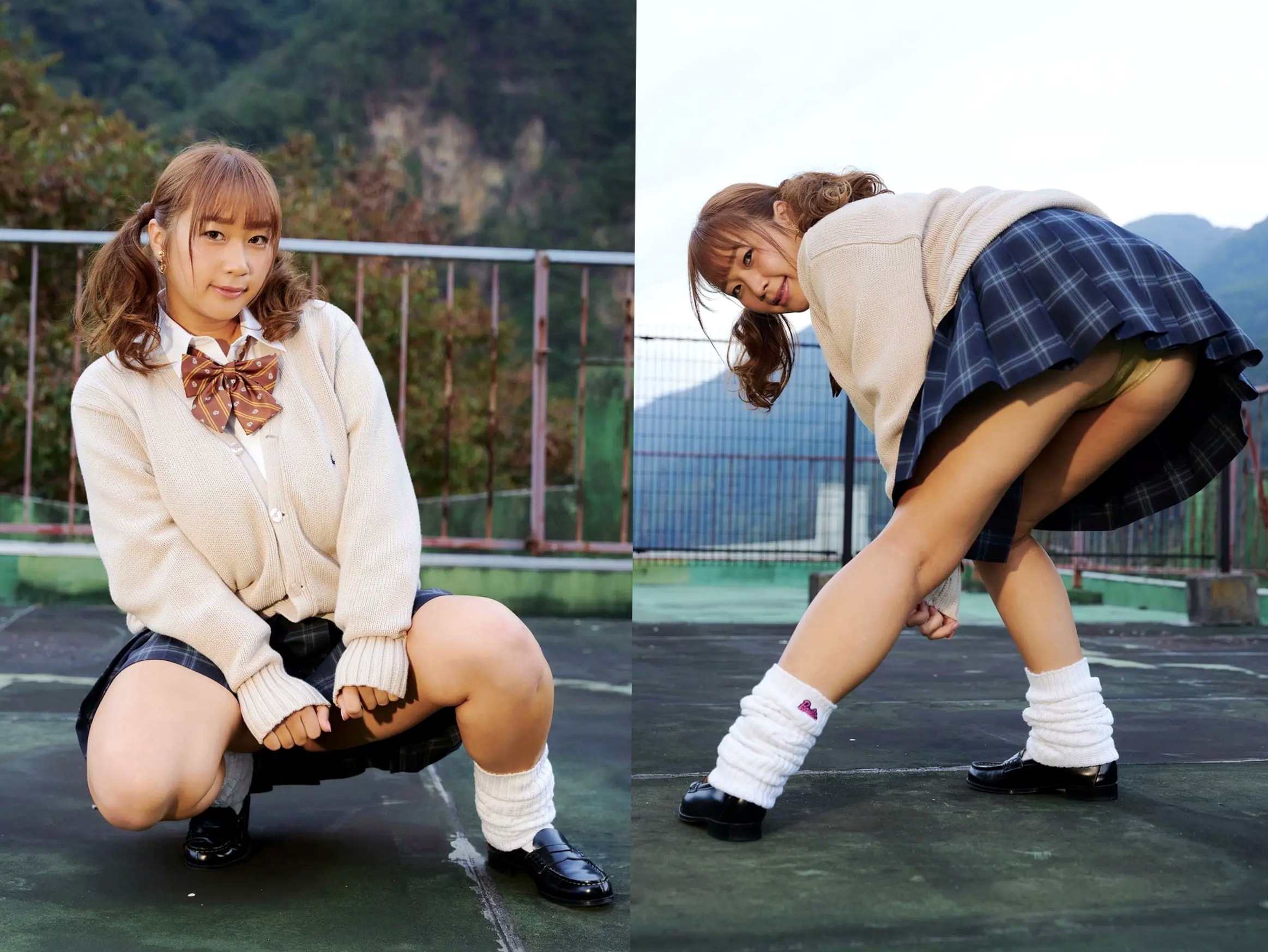 Ako - Kカップの想い 日本爆乳女神性感内衣与温泉湿身写真