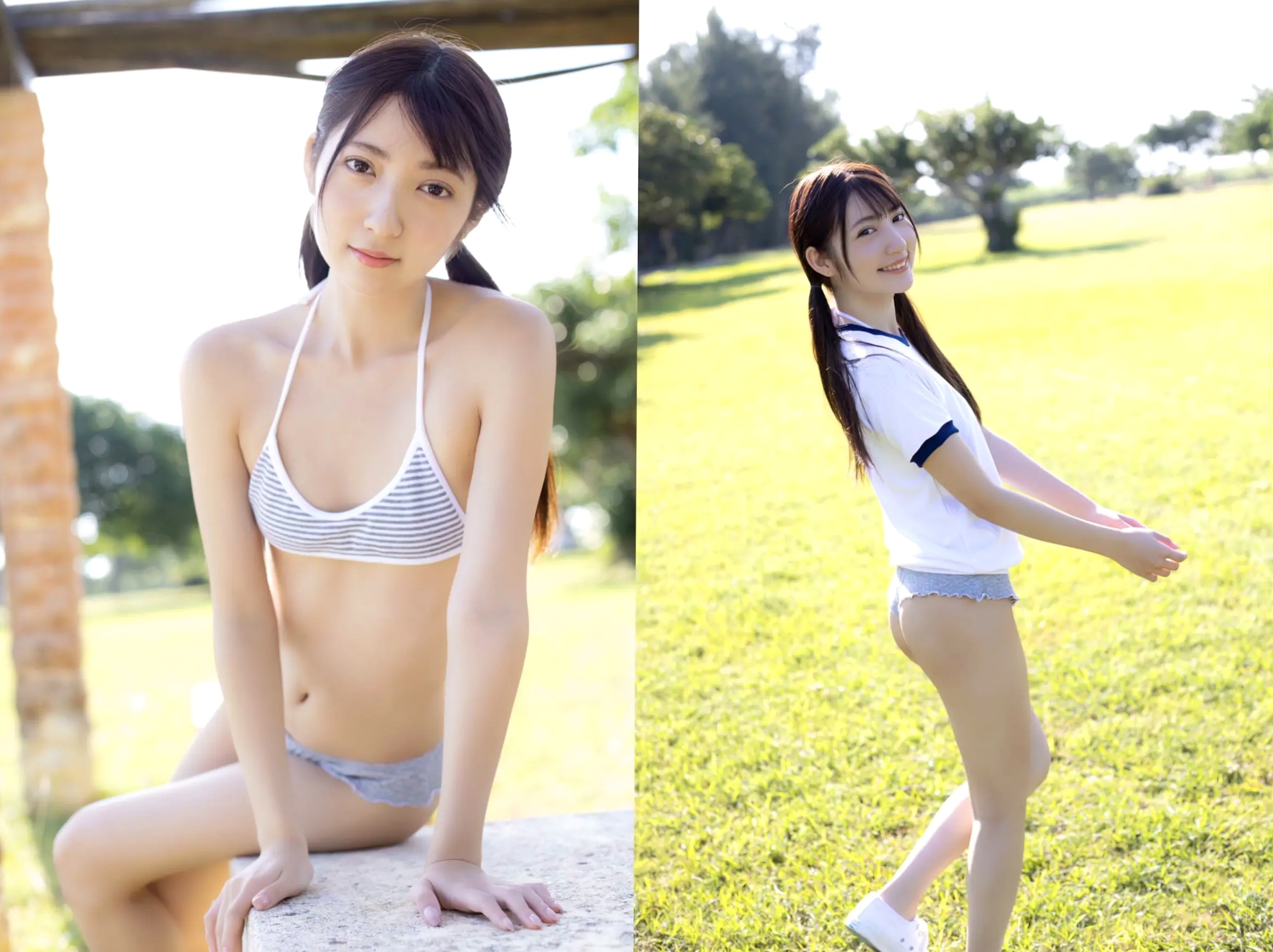 乃木結夢 - ゆなの瞳に恋してる:日本美少女家居私房与性感诱惑写真