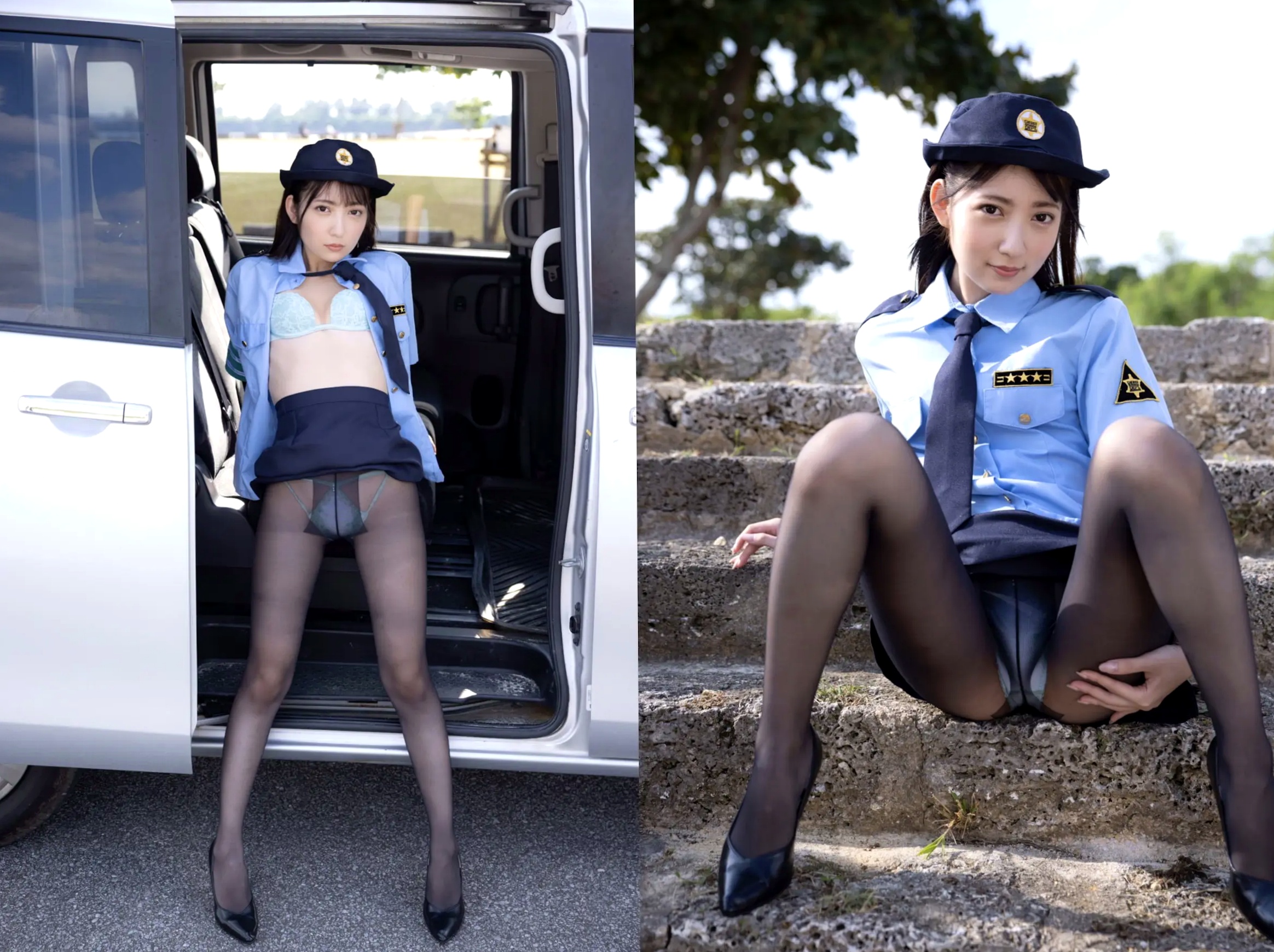 乃木結夢 - ゆなの瞳に恋してる:日本美少女家居私房与性感诱惑写真