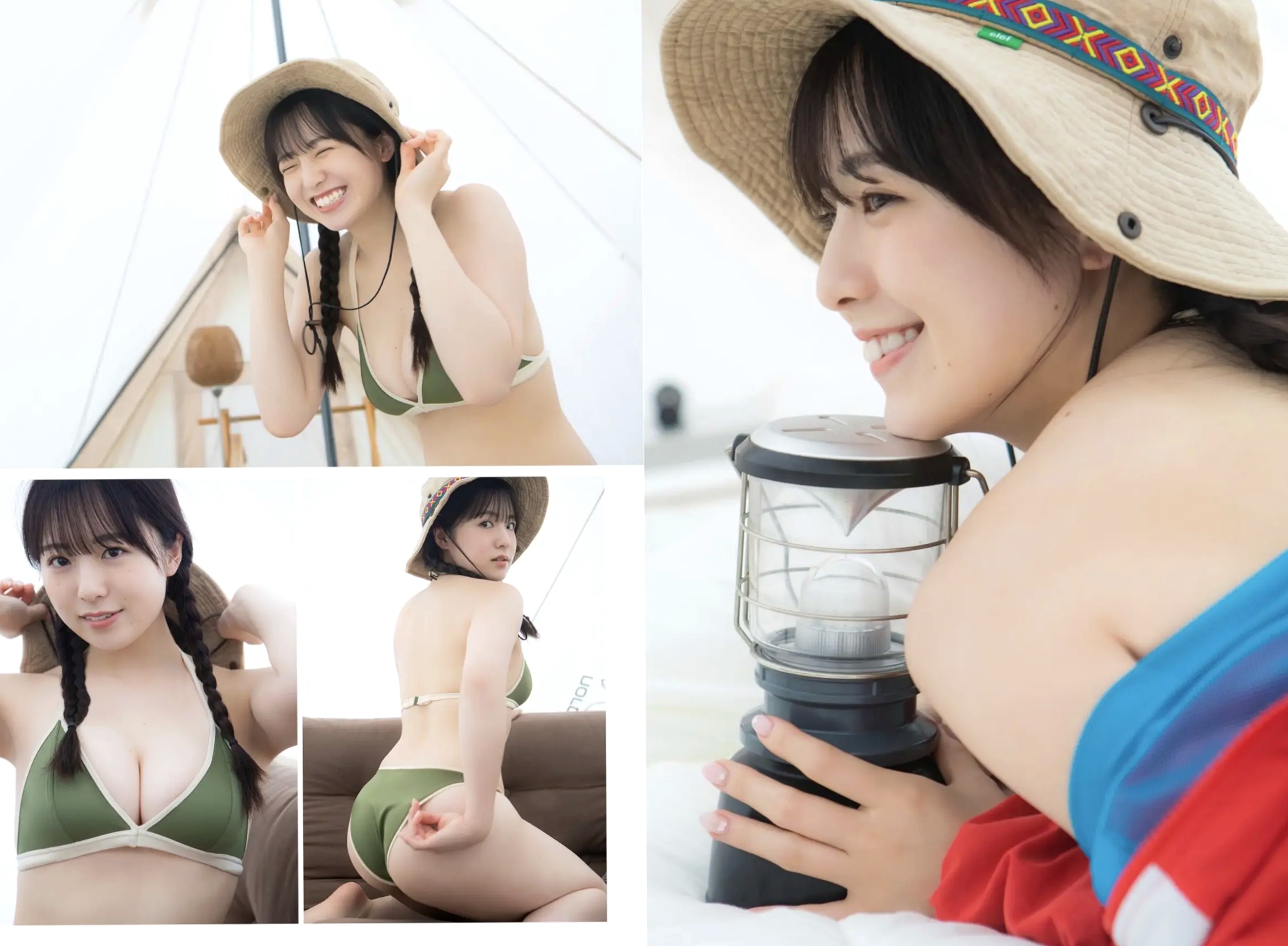 西野夢菜《田舎へ帰ろう》日本清纯女神海边沙滩比基尼户外治愈系写真