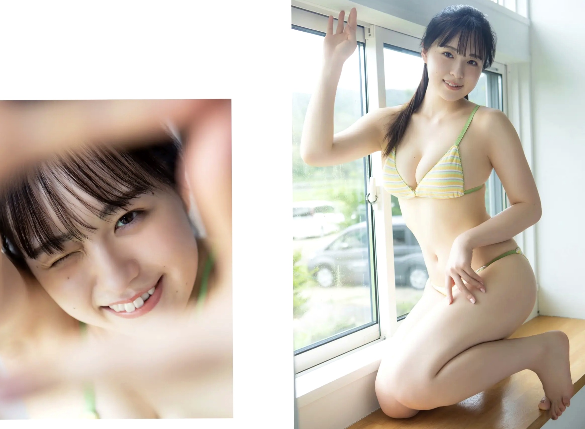 西野夢菜《田舎へ帰ろう》日本清纯女神海边沙滩比基尼户外治愈系写真