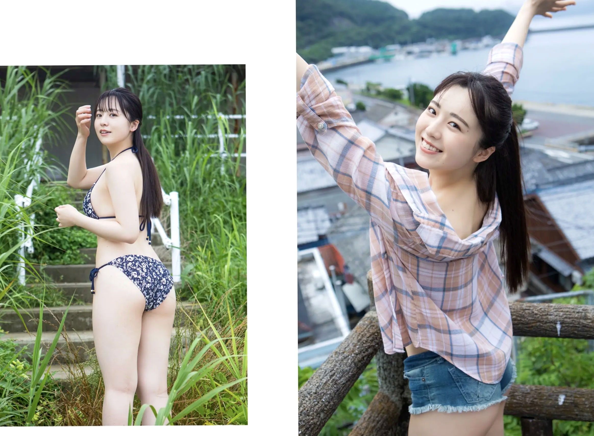 西野夢菜《田舎へ帰ろう》日本清纯女神海边沙滩比基尼户外治愈系写真