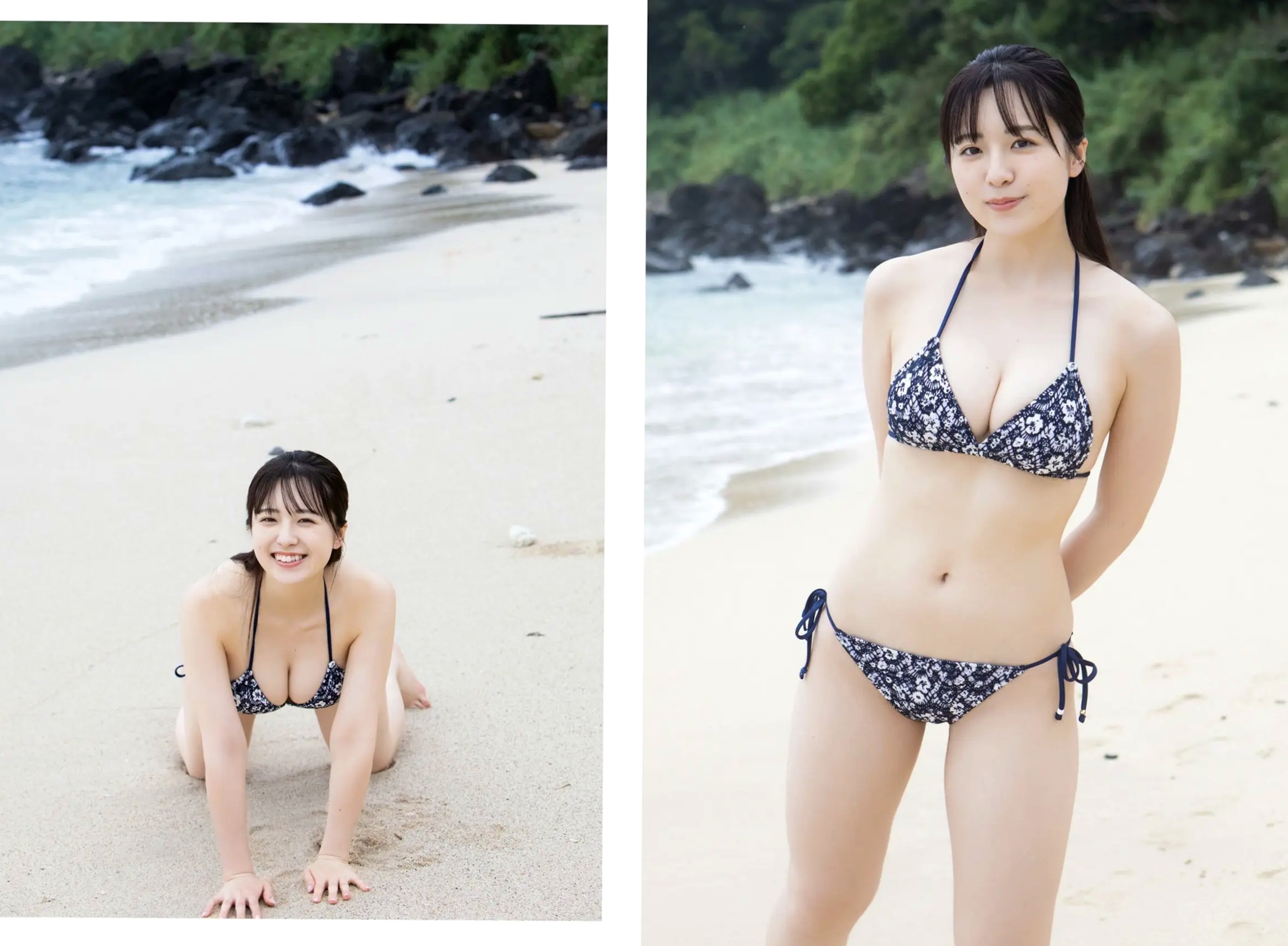 西野夢菜《田舎へ帰ろう》日本清纯女神海边沙滩比基尼户外治愈系写真
